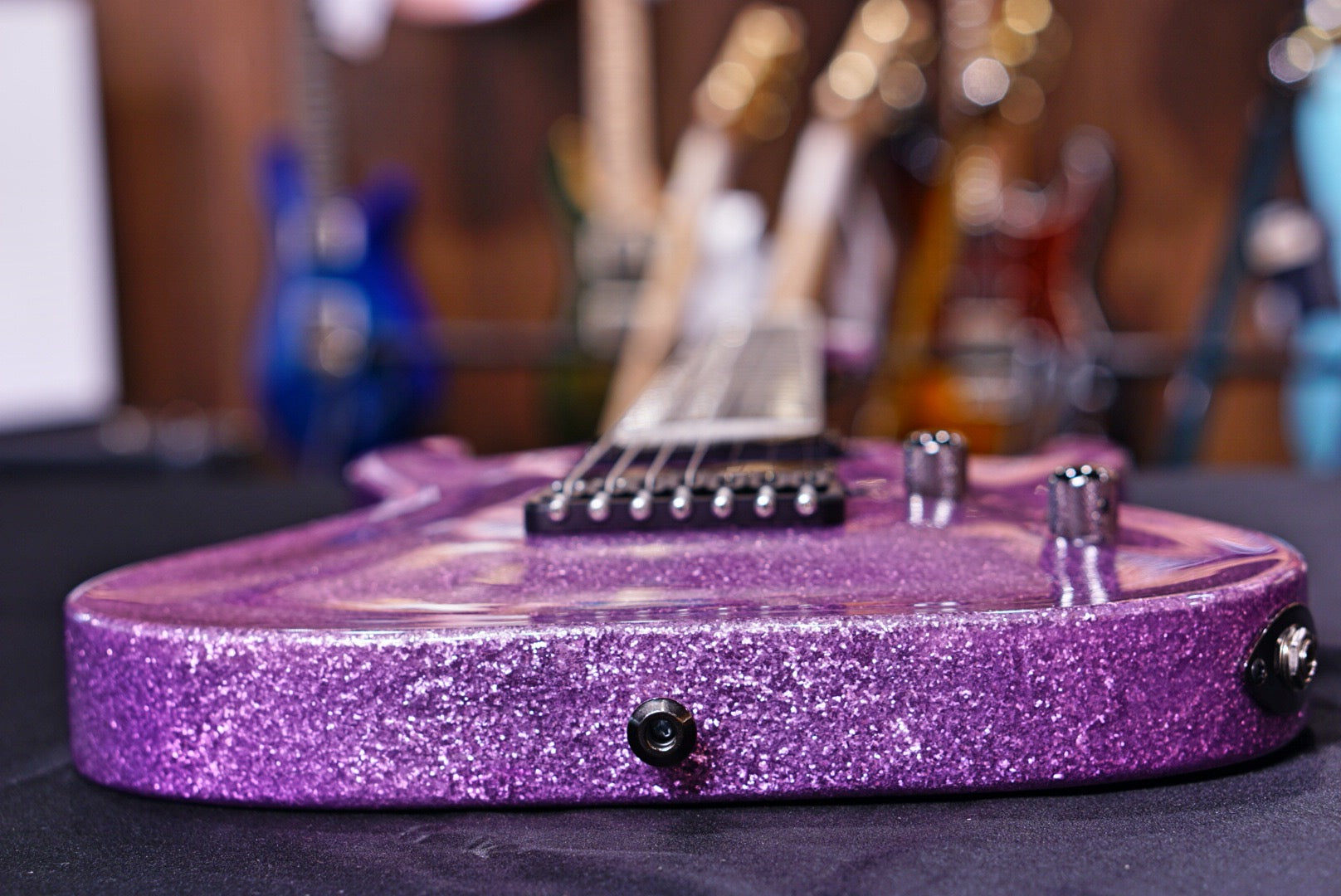 ESP E-II Horizon NT-7B Hipshot - Purple Sparkle ES8996193 - HIENDGUITAR E-II GUITAR