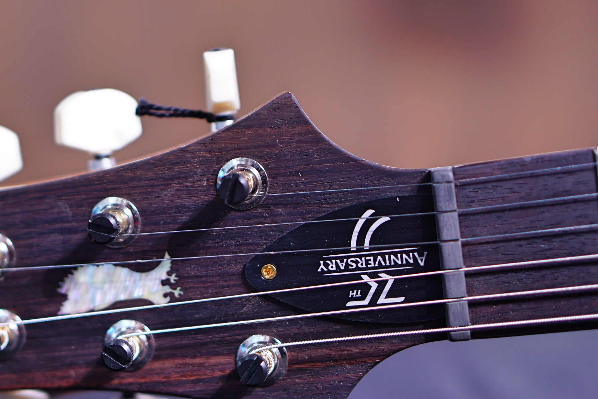 PRS 35th Anniversary Custom 24 - Fire Red / Gray Black Fade 10top Thin Neck 0329325 - HIENDGUITAR PRS GUITAR