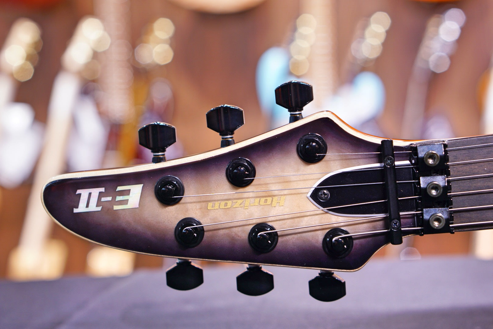 ESP E-II HORIZON BLACK NATURAL BURST ES7566193 - HIENDGUITAR E-II GUITAR