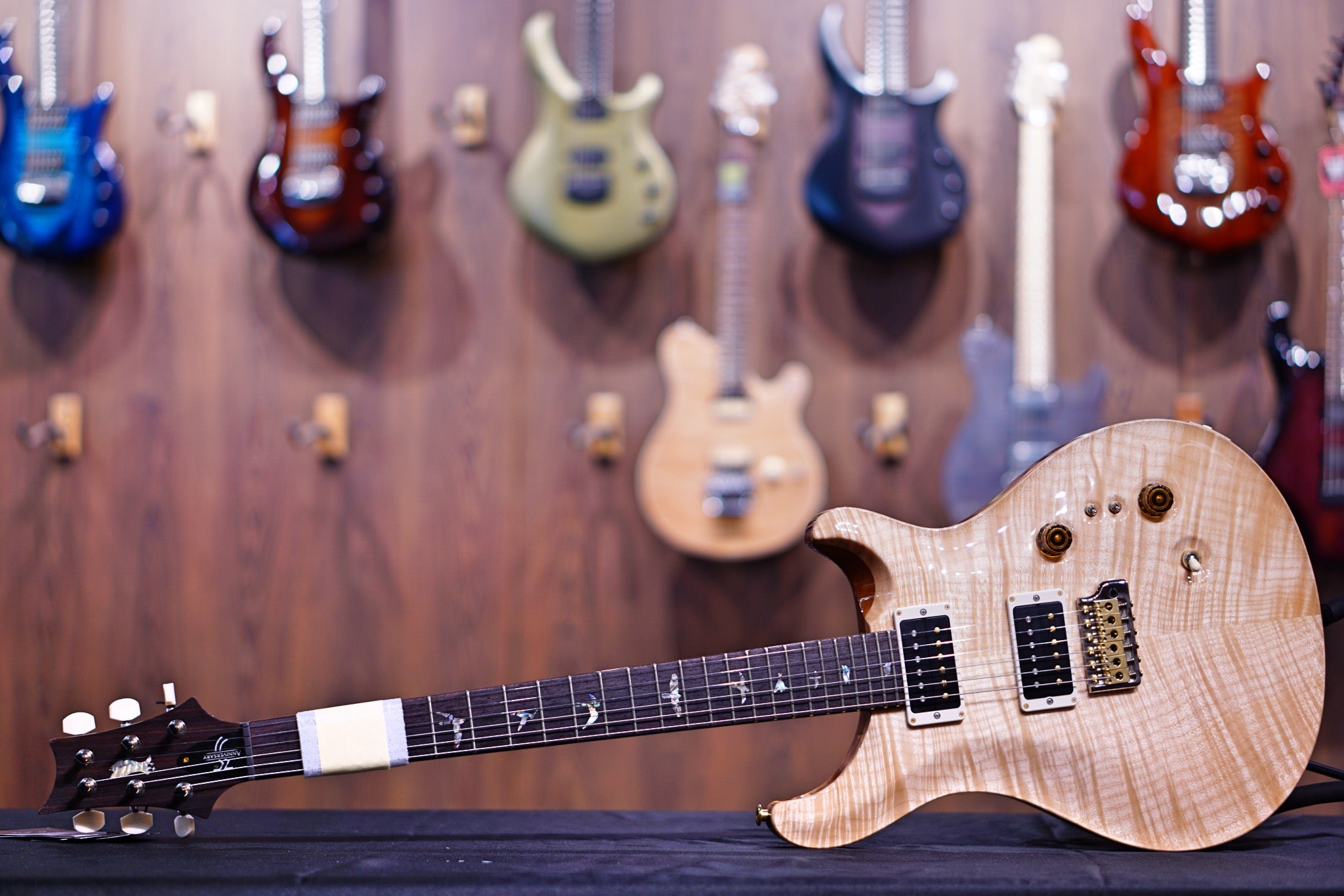 PRS 35th Anniversary Custom 24 - Natural 10top Regular Neck 0329373 - HIENDGUITAR PRS GUITAR