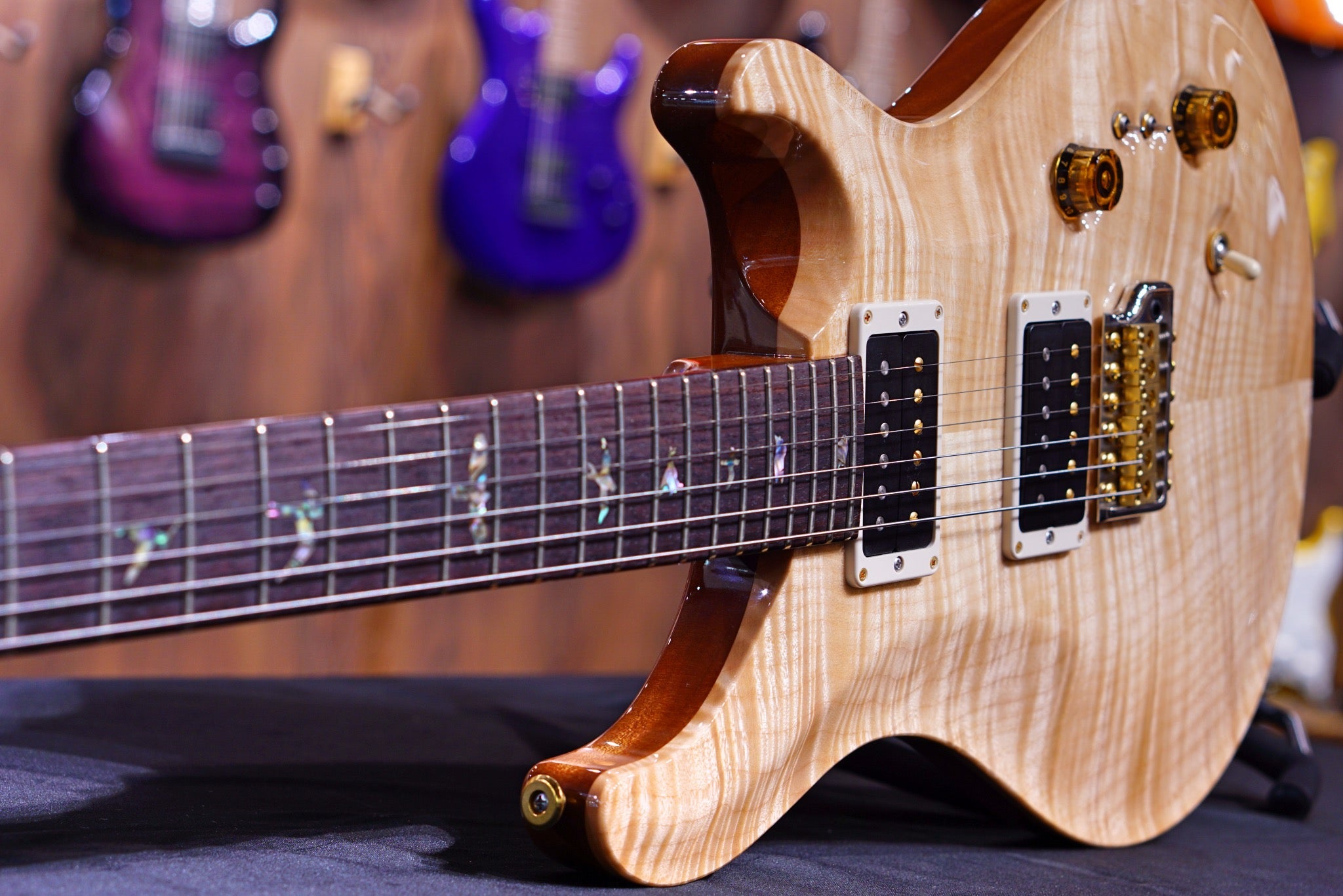 PRS 35th Anniversary Custom 24 - Natural 10top Regular Neck 0329373 - HIENDGUITAR PRS GUITAR