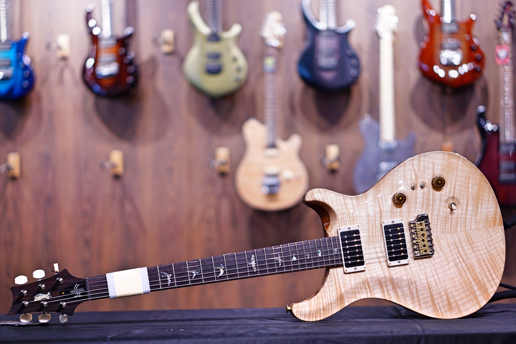 PRS 35th Anniversary Custom 24 - Natural 10top Regular Neck 0329373 - HIENDGUITAR PRS GUITAR