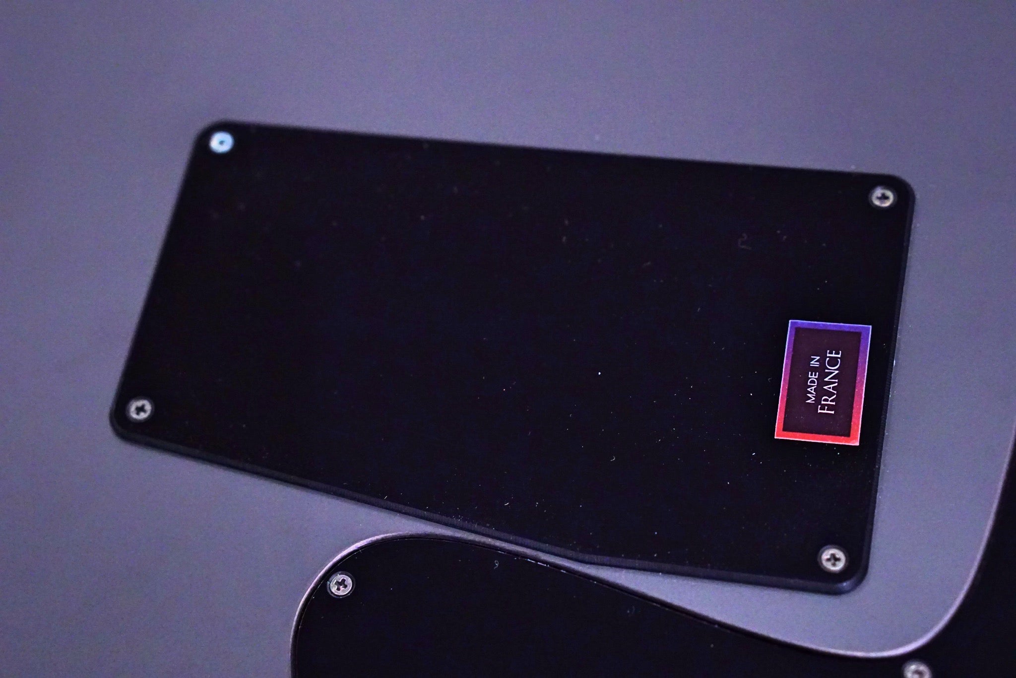 Vigier DoubleBfoot Ron Thal signature Black Matte 0063 - HIENDGUITAR Vigier GUITAR