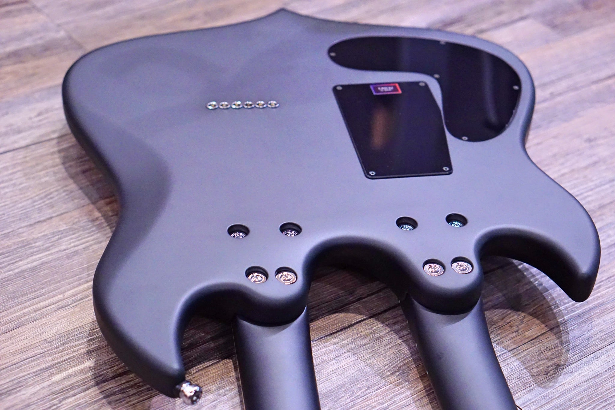 Vigier DoubleBfoot Ron Thal signature Black Matte 0063 - HIENDGUITAR Vigier GUITAR