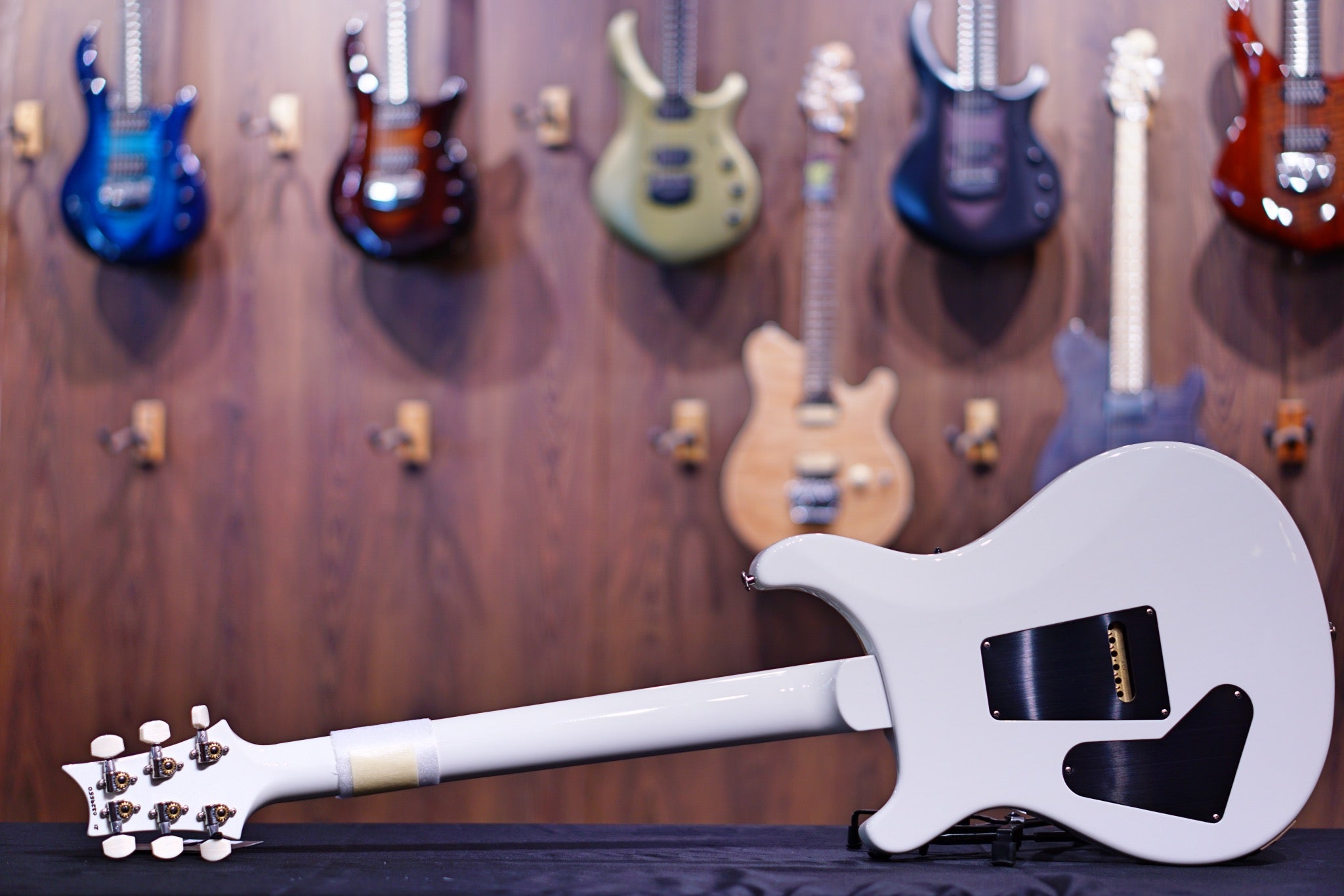 PRS 35th Anniversary Custom 24 - antique white with Pattern Thin Neck 0329550 - HIENDGUITAR PRS GUITAR