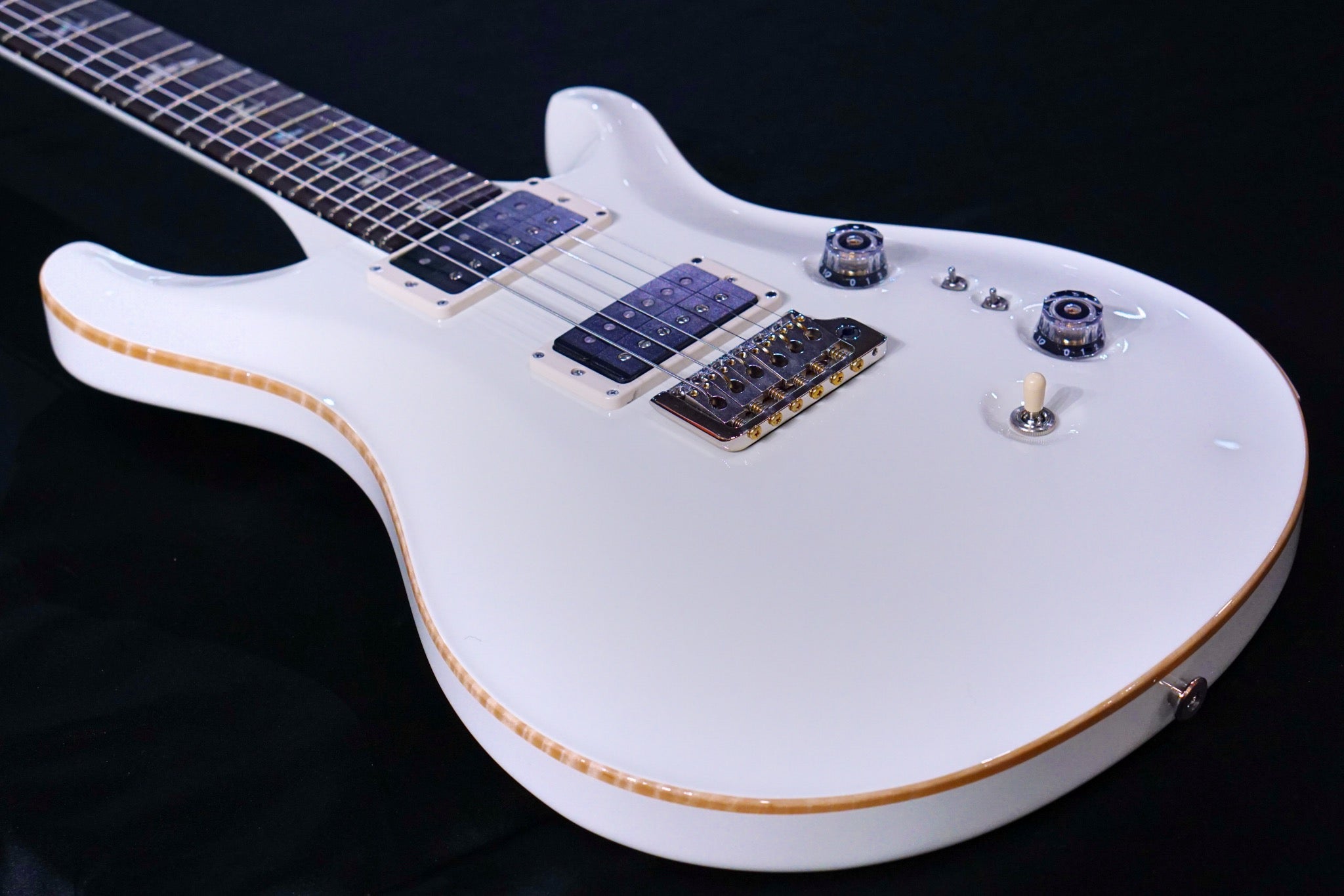 PRS 35th Anniversary Custom 24 - antique white with Pattern Thin Neck 0329550 - HIENDGUITAR PRS GUITAR