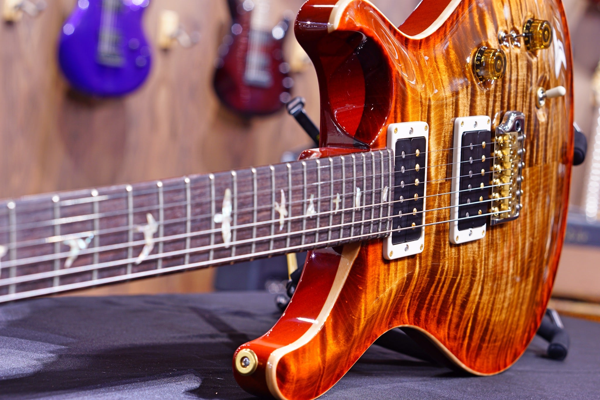 PRS 35th Anniversary Custom 24 - Autumn Sky 10top Regular Neck 0328979 - HIENDGUITAR PRS GUITAR