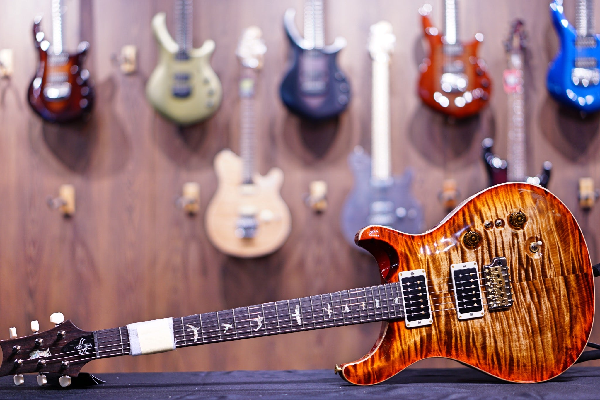PRS 35th Anniversary Custom 24 - Autumn Sky 10top Regular Neck 0328979 - HIENDGUITAR PRS GUITAR