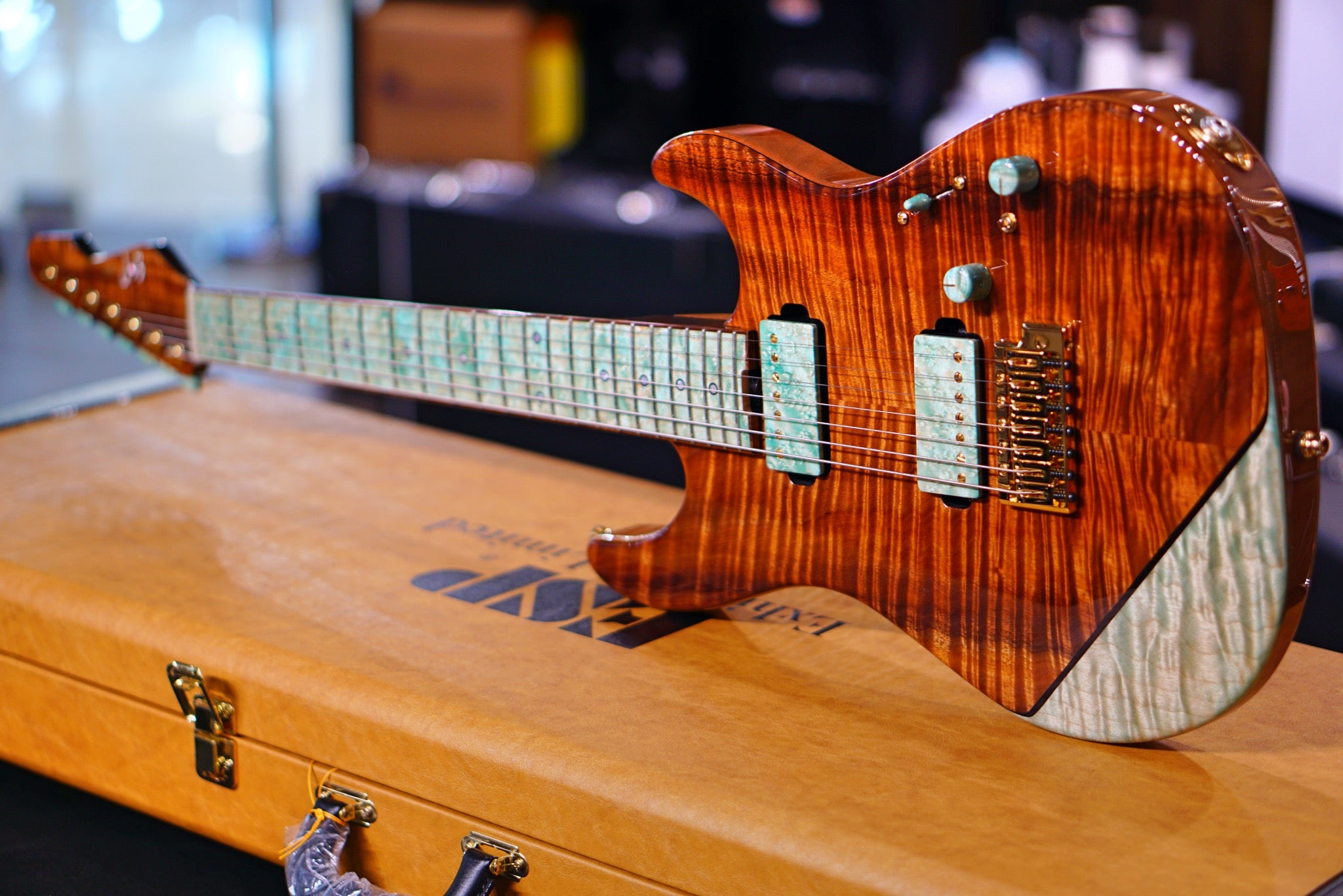 ESP Exhibition Limited 2020 #04. SNAPPER-CTM-7 - HIENDGUITAR ESP GUITAR