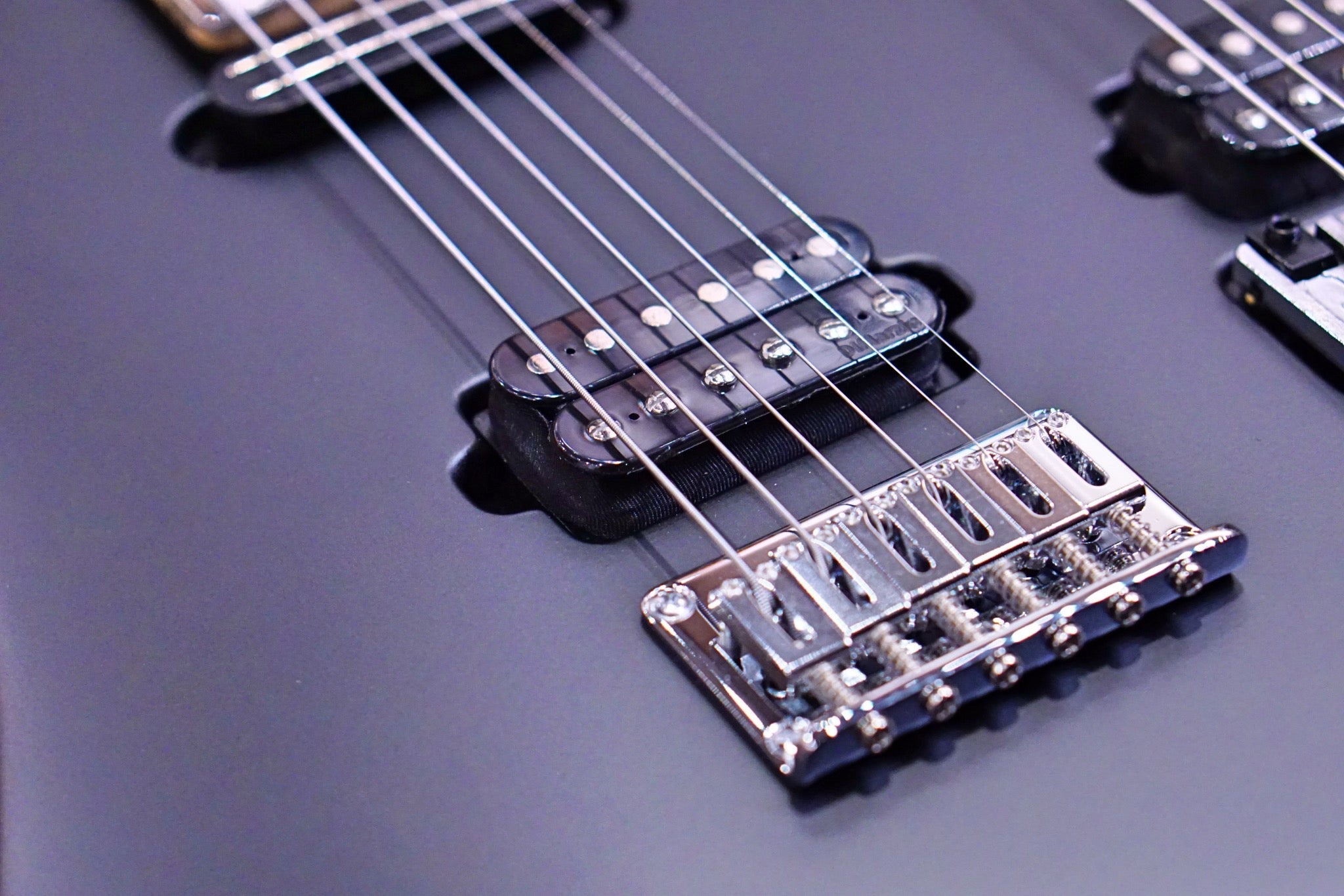 Vigier DoubleBfoot Ron Thal signature Black Matte #0062 - HIENDGUITAR Vigier GUITAR