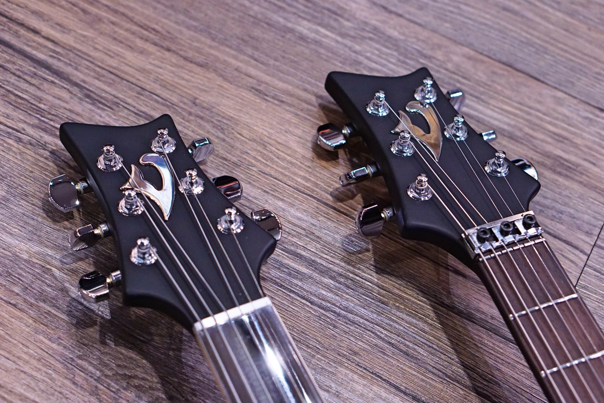 Vigier DoubleBfoot Ron Thal signature Black Matte #0062 - HIENDGUITAR Vigier GUITAR