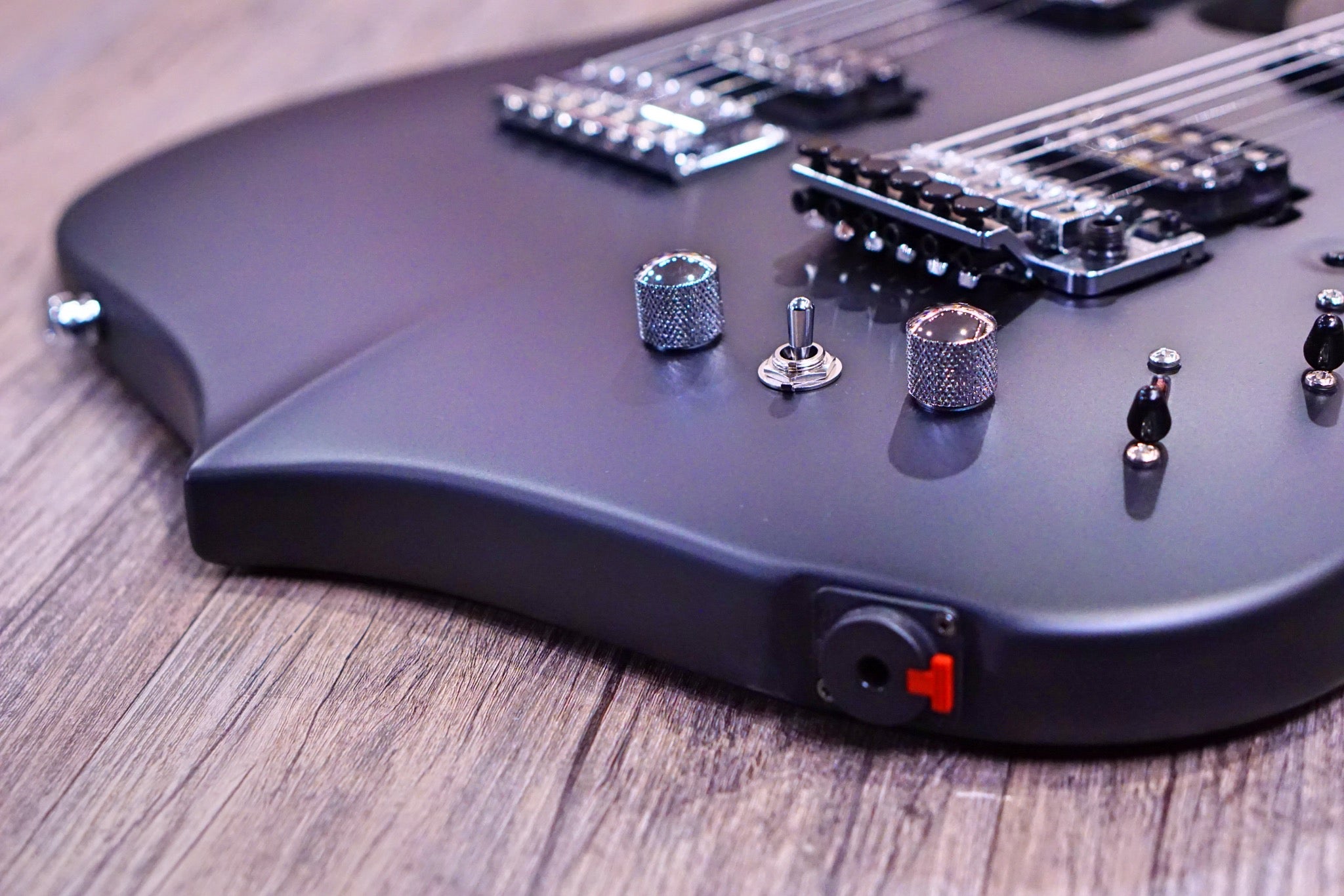 Vigier DoubleBfoot Ron Thal signature Black Matte #0062 - HIENDGUITAR Vigier GUITAR