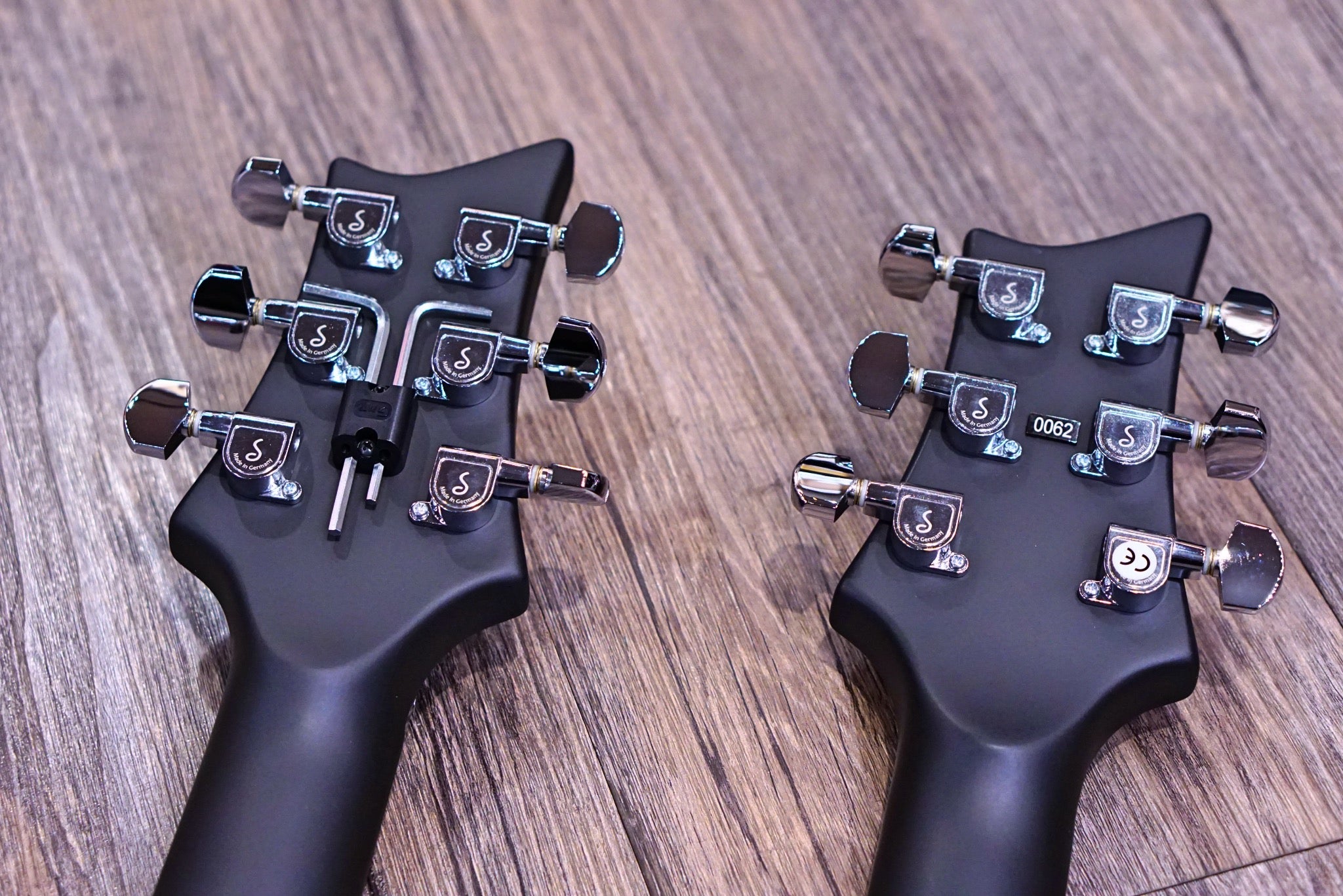 Vigier DoubleBfoot Ron Thal signature Black Matte #0062 - HIENDGUITAR Vigier GUITAR