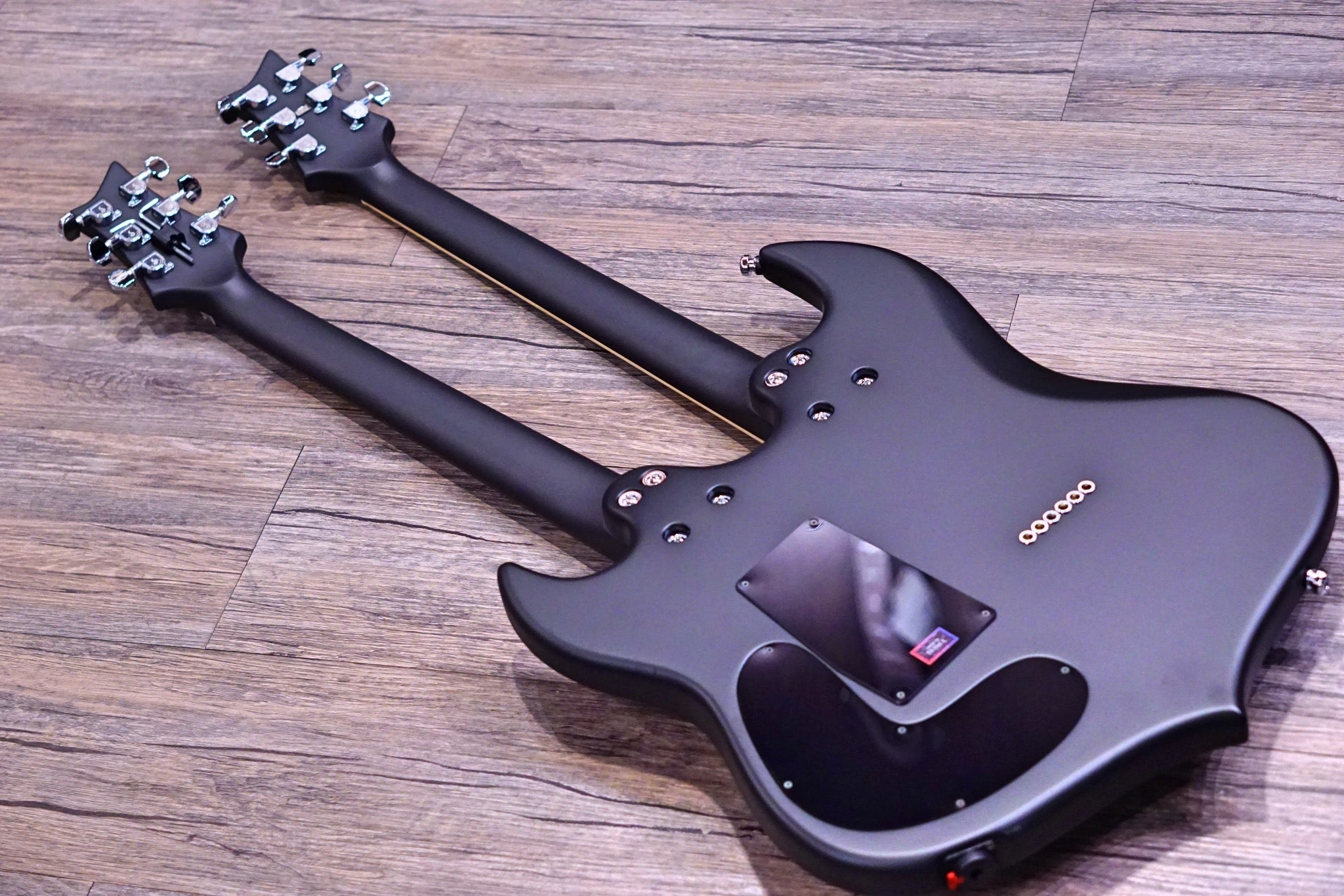 Vigier DoubleBfoot Ron Thal signature Black Matte #0062 - HIENDGUITAR Vigier GUITAR