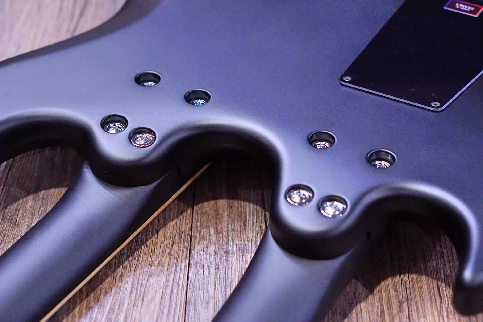 Vigier DoubleBfoot Ron Thal signature Black Matte #0062 - HIENDGUITAR Vigier GUITAR