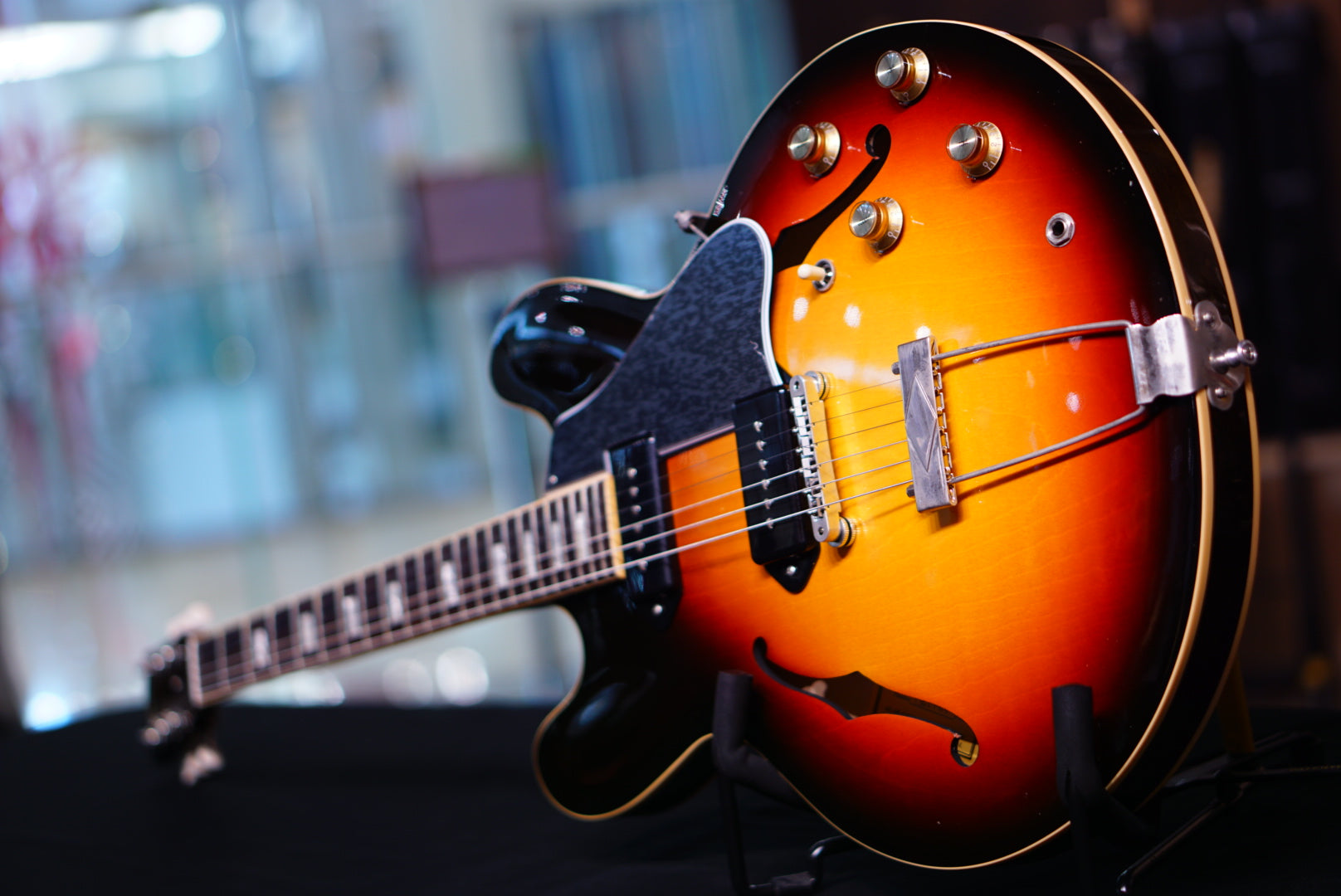 Gibson ES330 2018 sunset burst - HIENDGUITAR GIBSON GUITAR