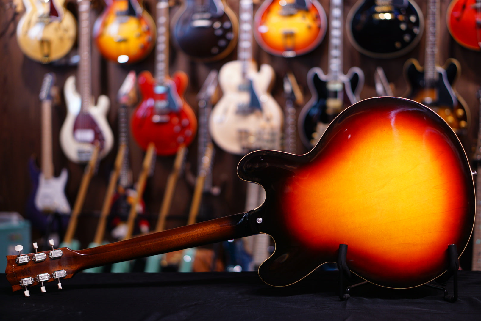 Gibson ES330 2018 sunset burst - HIENDGUITAR GIBSON GUITAR