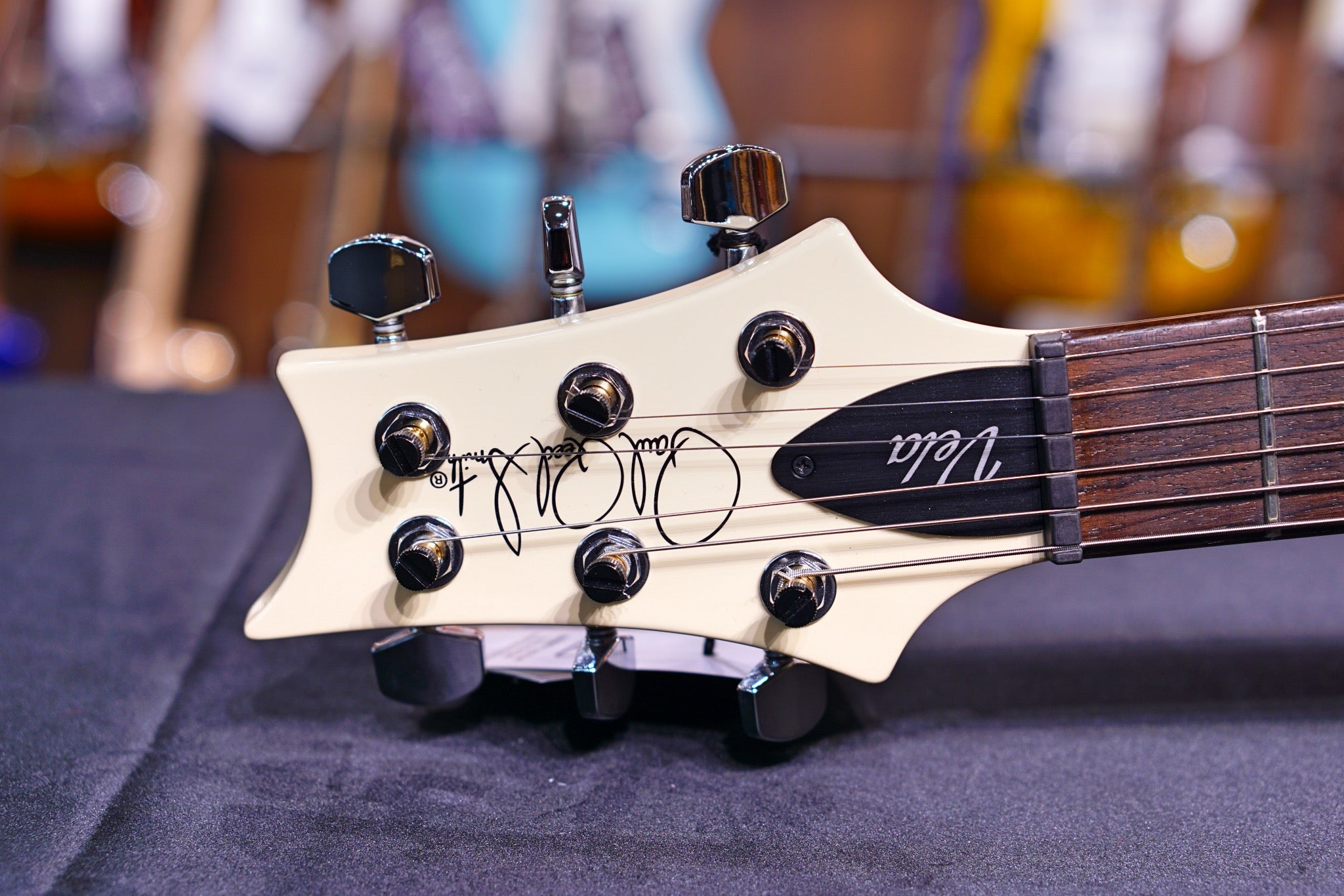 PRS S2 Vela Semi-Hollow - Antique White S2043539 - HIENDGUITAR PRS GUITAR