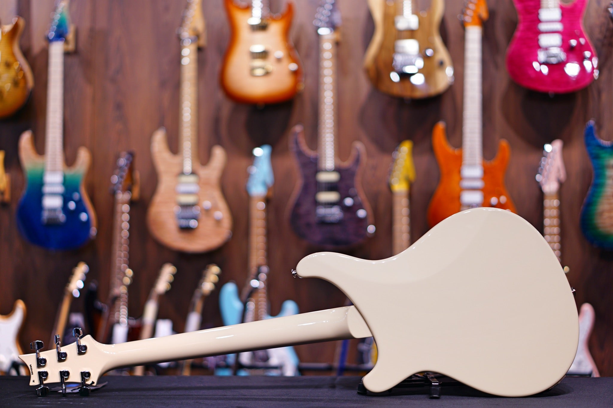 PRS S2 Vela Semi-Hollow - Antique White S2043539 - HIENDGUITAR PRS GUITAR