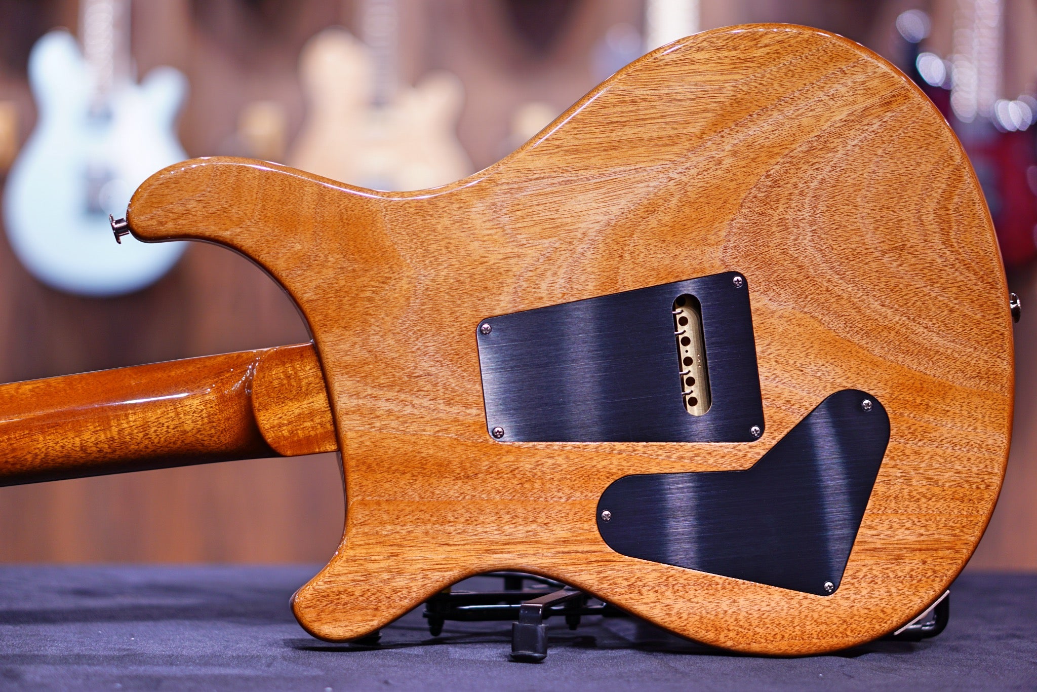 PRS 35th Anniversary Custom 24 - trampas green with Pattern Regular Neck 0328981 - HIENDGUITAR PRS GUITAR