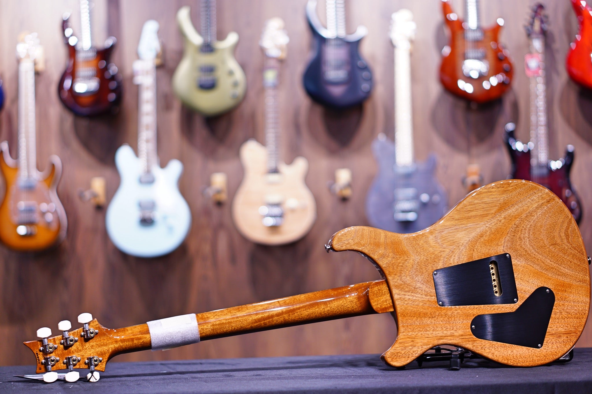 PRS 35th Anniversary Custom 24 - trampas green with Pattern Regular Neck 0328981 - HIENDGUITAR PRS GUITAR