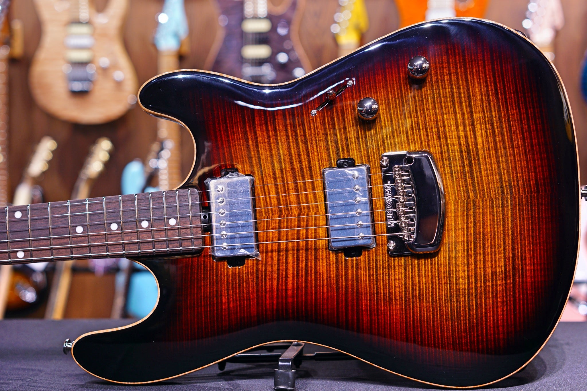 Ernie Ball Music Man Sabre - Boujee Burst G98116 - HIENDGUITAR Musicman GUITAR