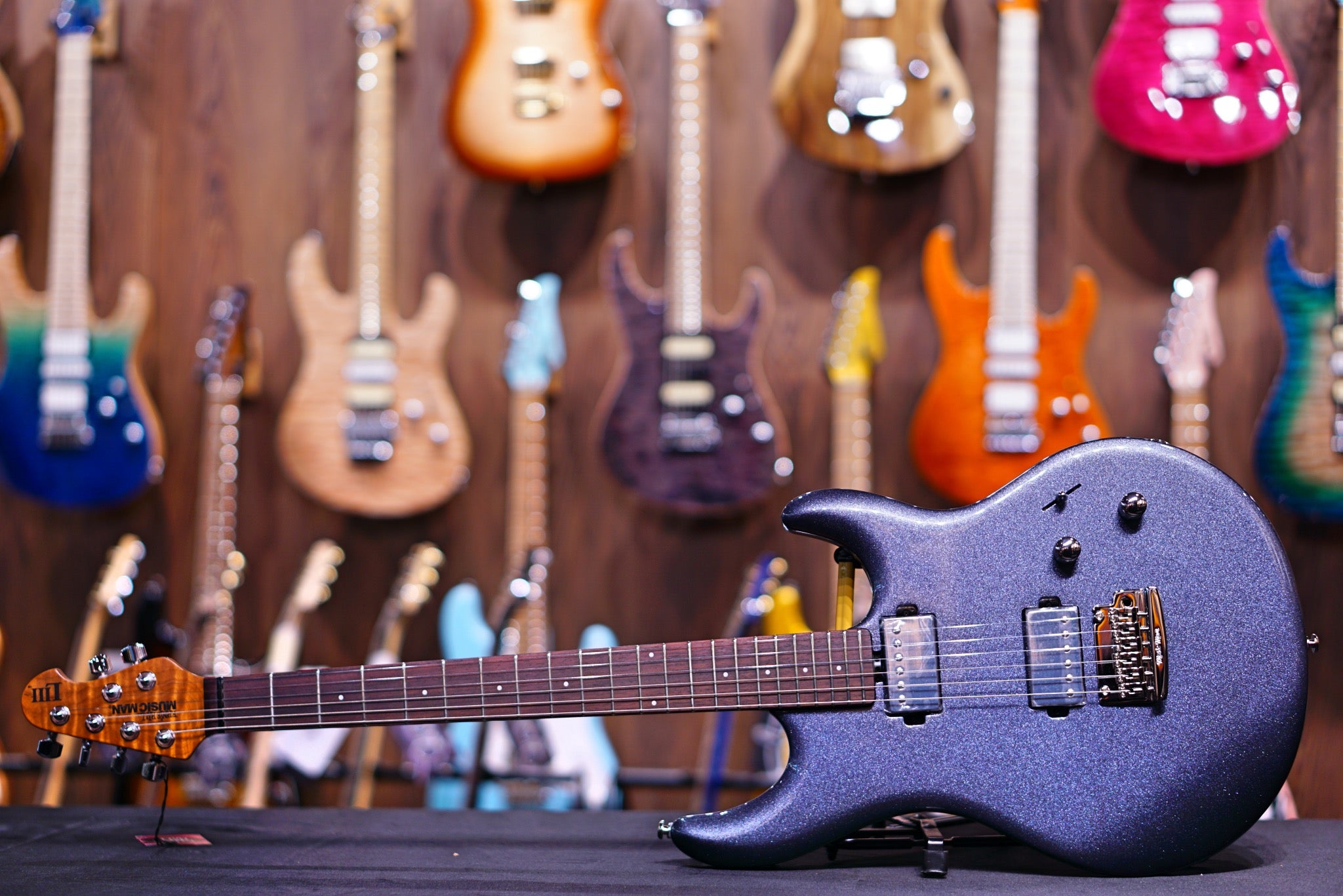 Ernie Ball Music Man Luke III HH - Bodhi Blue G96572 - HIENDGUITAR Musicman GUITAR