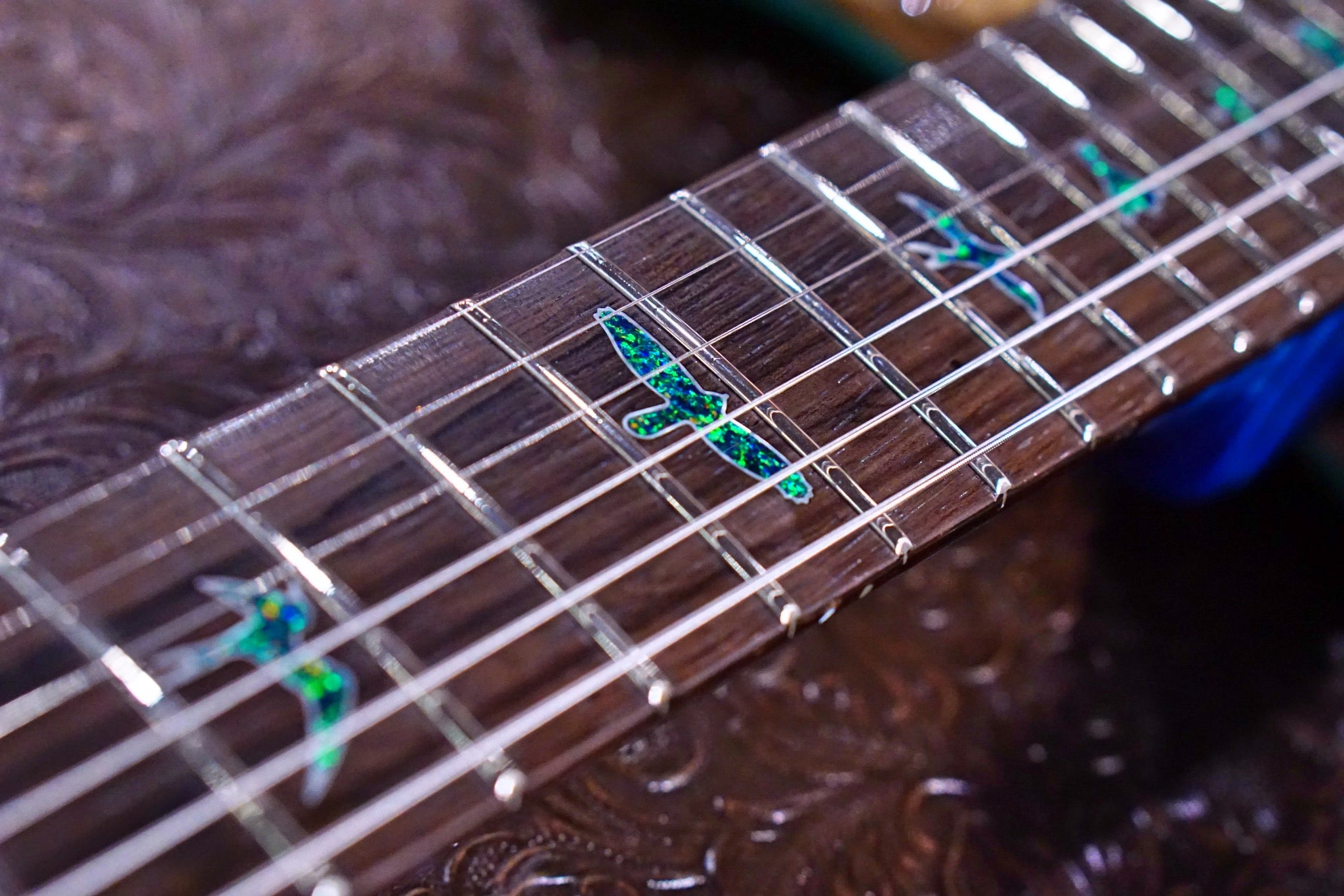 PRS Private stock Modern Eagle V PS#9248 Custom blue fade - HIENDGUITAR prs GUITAR