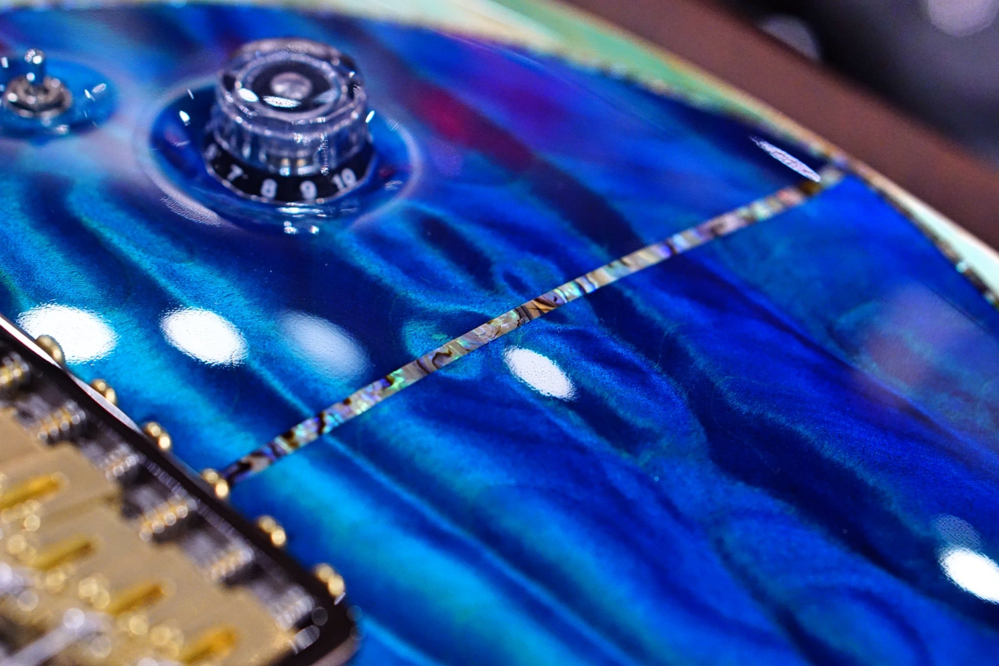 PRS Private stock Modern Eagle V PS#9248 Custom blue fade - HIENDGUITAR prs GUITAR