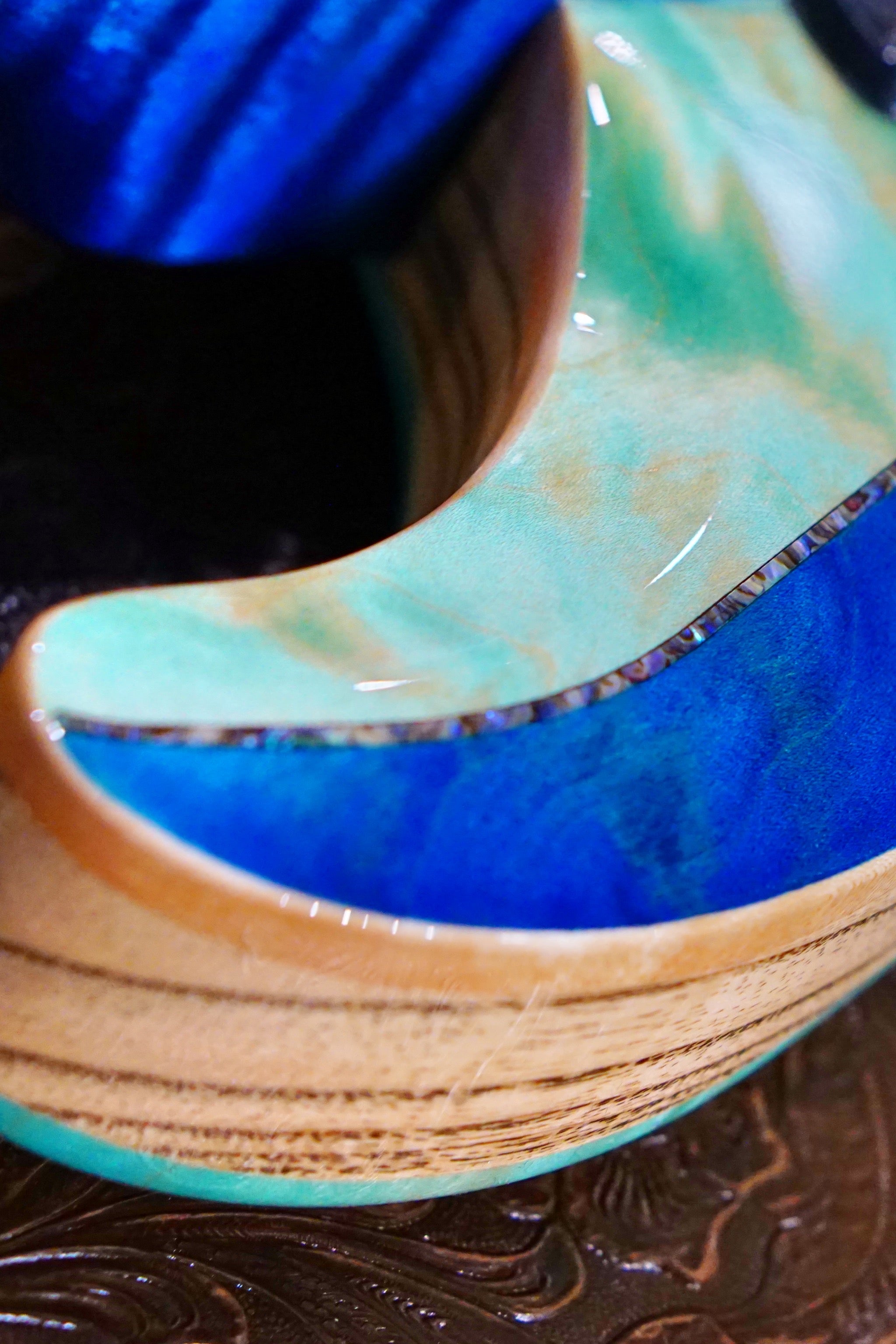 PRS Private stock Modern Eagle V PS#9248 Custom blue fade - HIENDGUITAR prs GUITAR