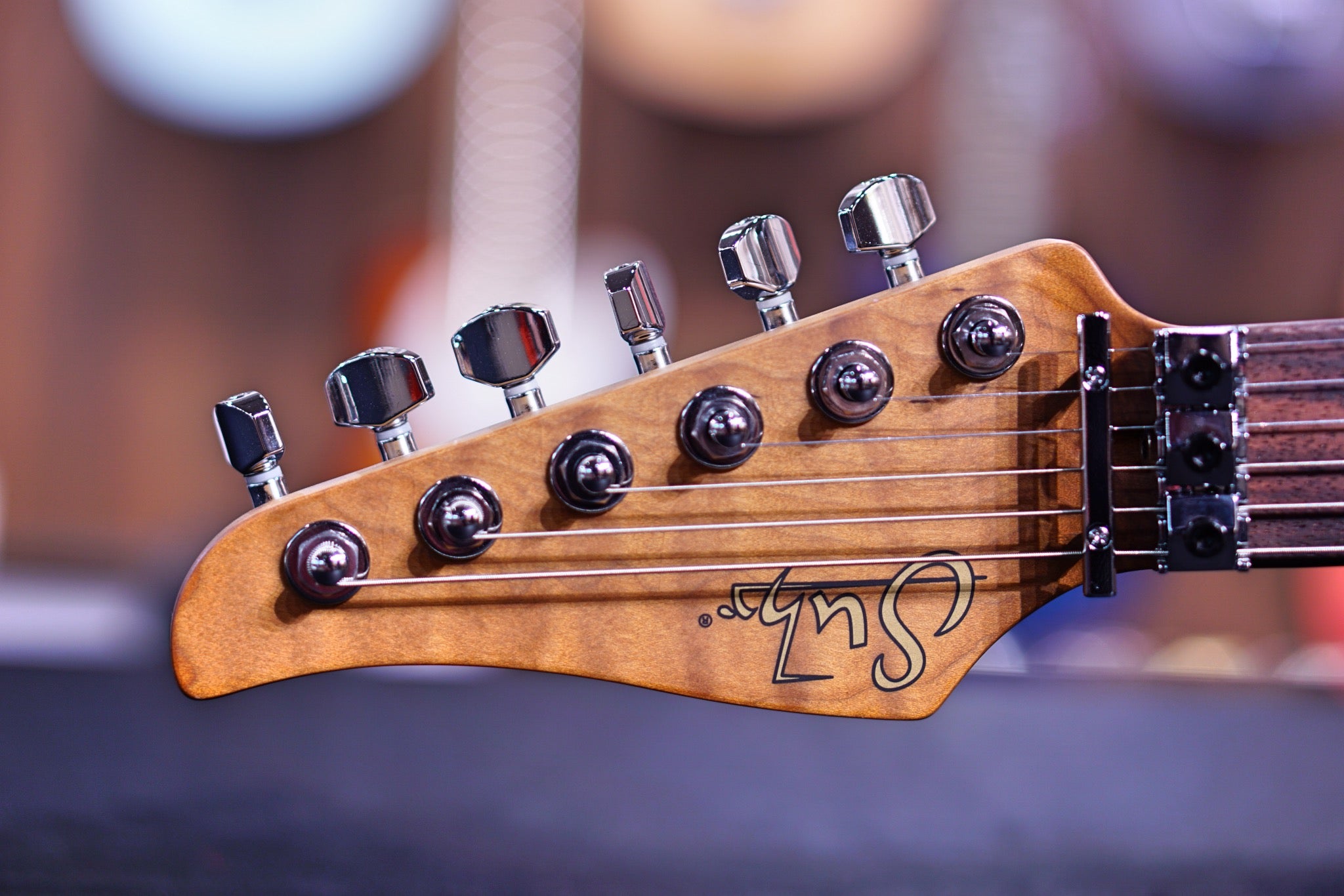 Suhr Custom modern T antique trans butterscotch 61653 - HIENDGUITAR SUHR GUITAR