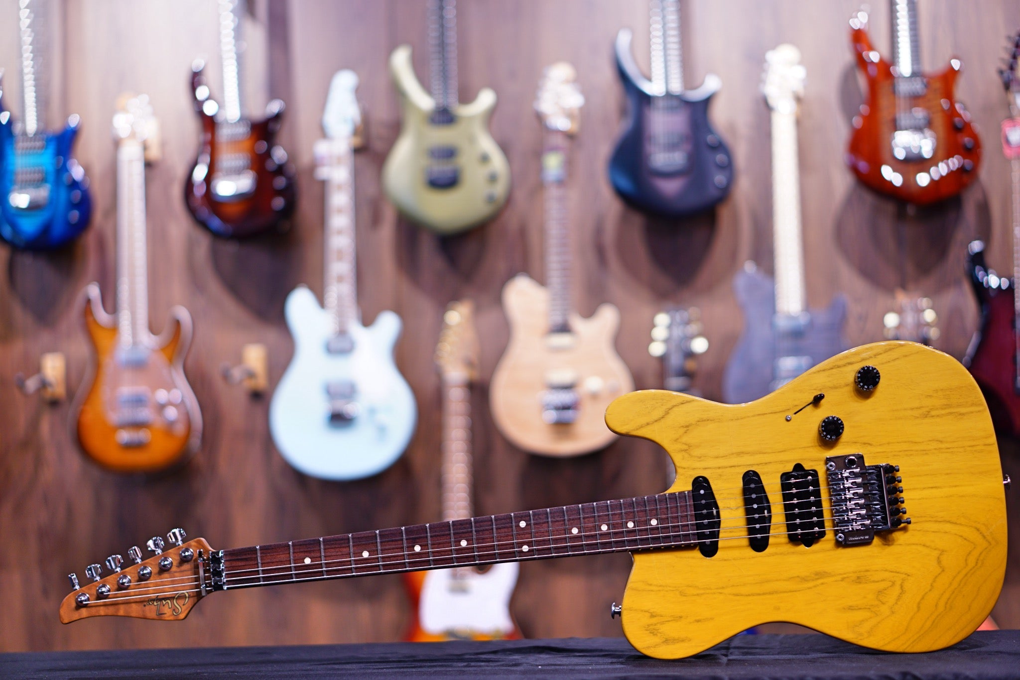 Suhr Custom modern T antique trans butterscotch 61653 - HIENDGUITAR SUHR GUITAR