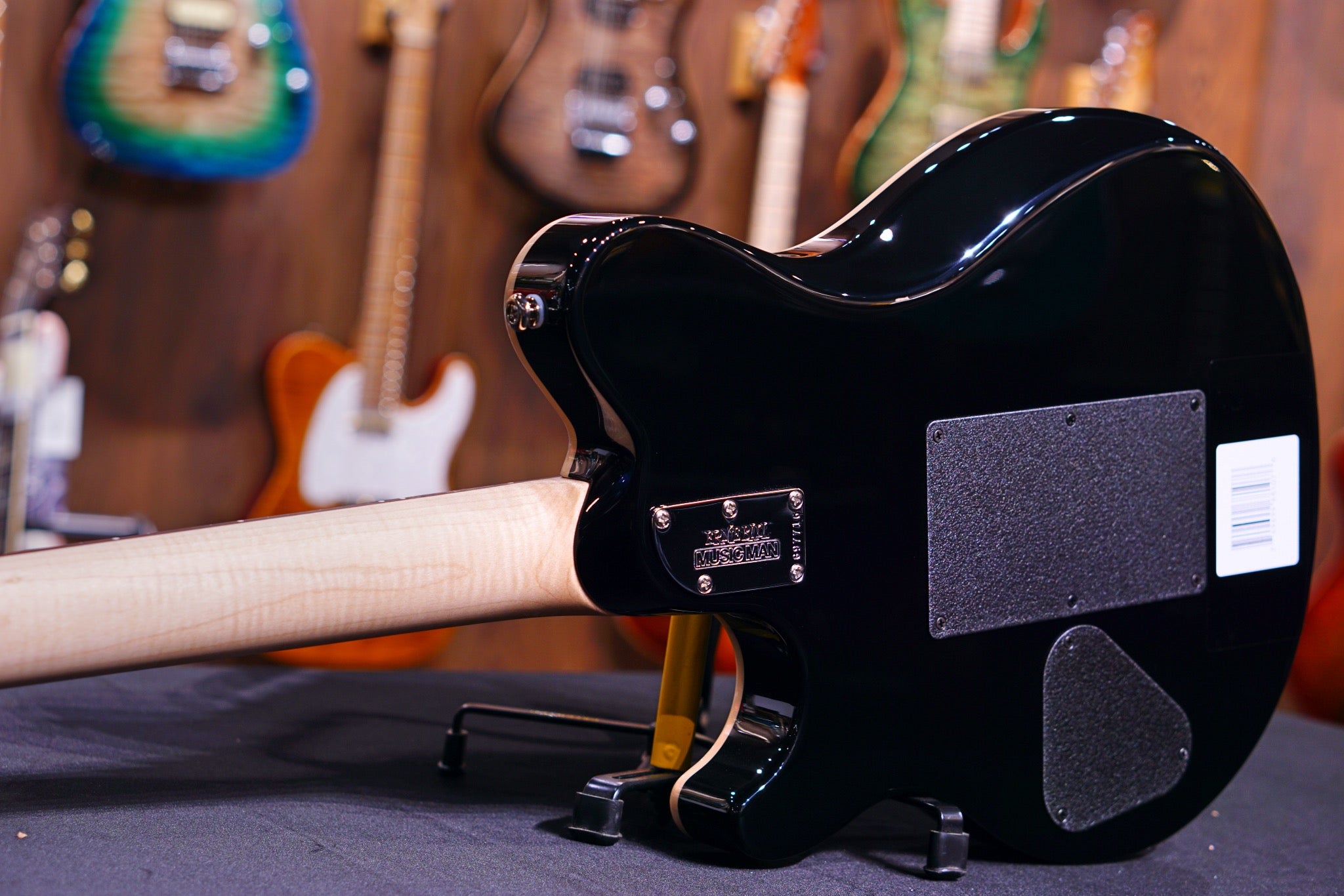 Musicman Axis Balboa Blue Flame - rosewood Matching Headstock G97716 - HIENDGUITAR Musicman GUITAR