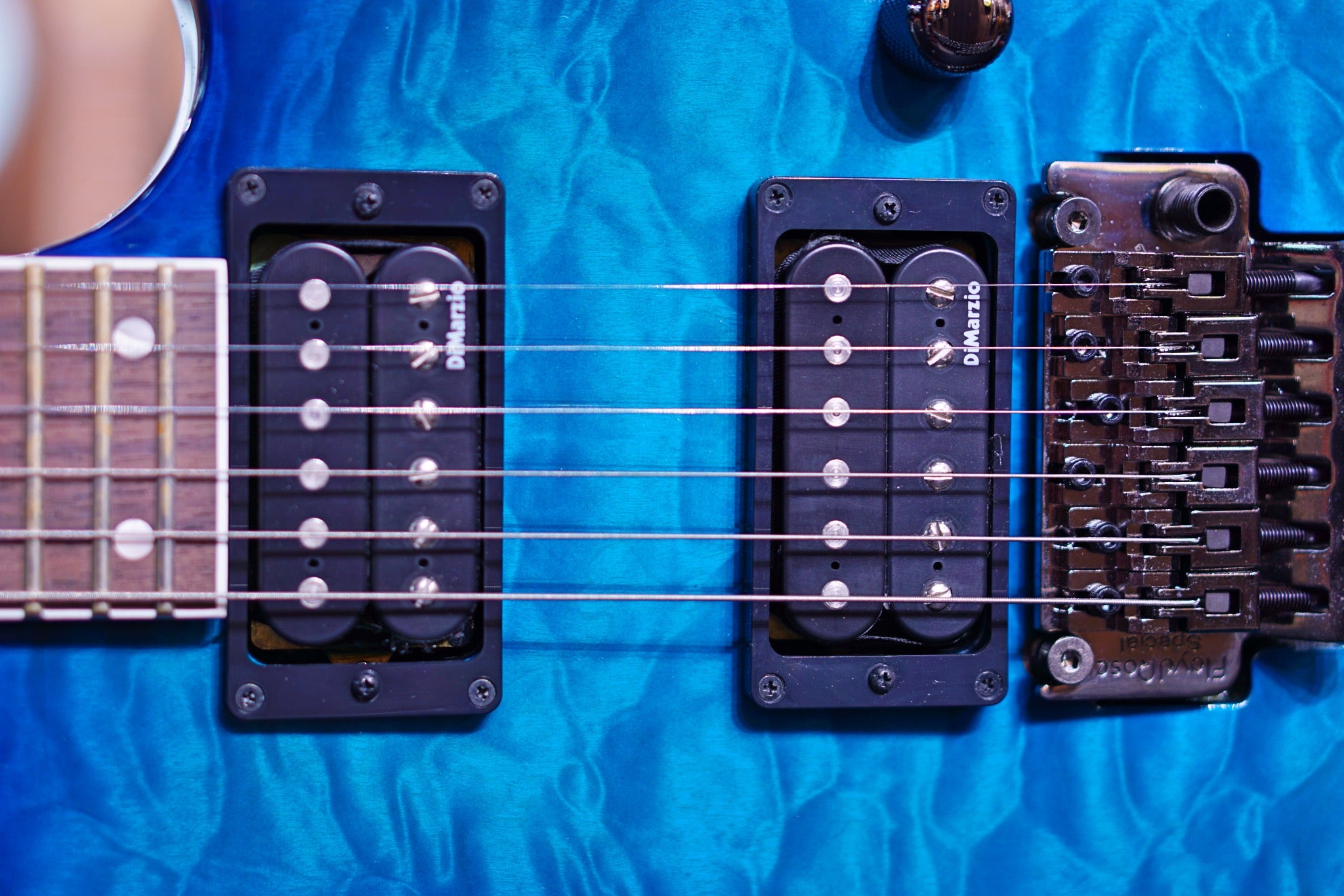 Caparison C2 dellinger trans blue HH C20190094 - HIENDGUITAR Caparison GUITAR