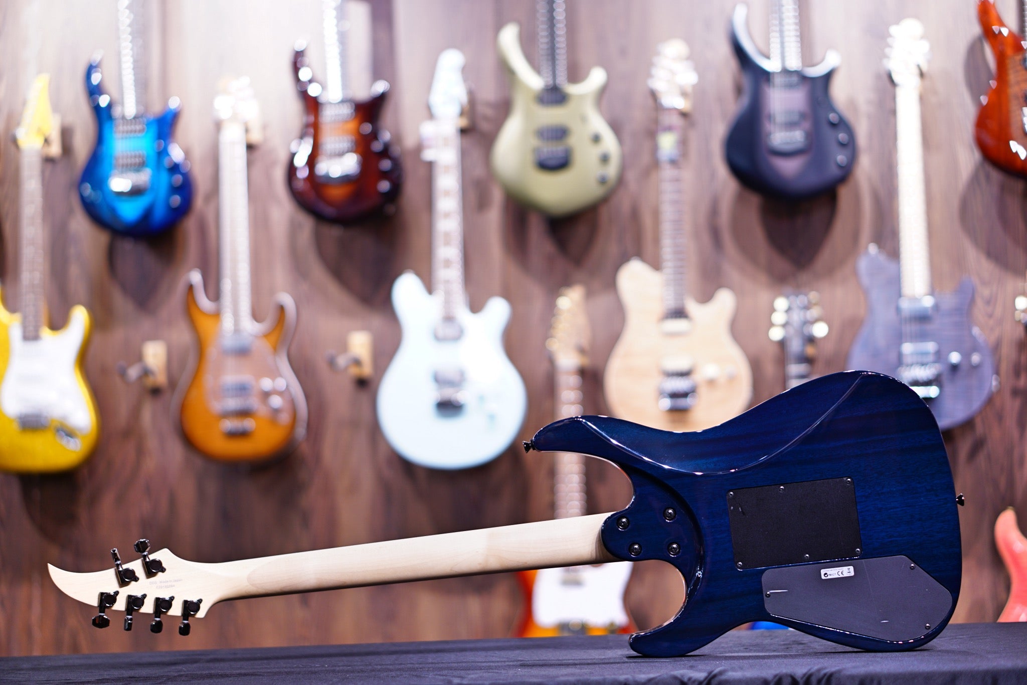 Caparison C2 dellinger trans blue HH C20190094 - HIENDGUITAR Caparison GUITAR