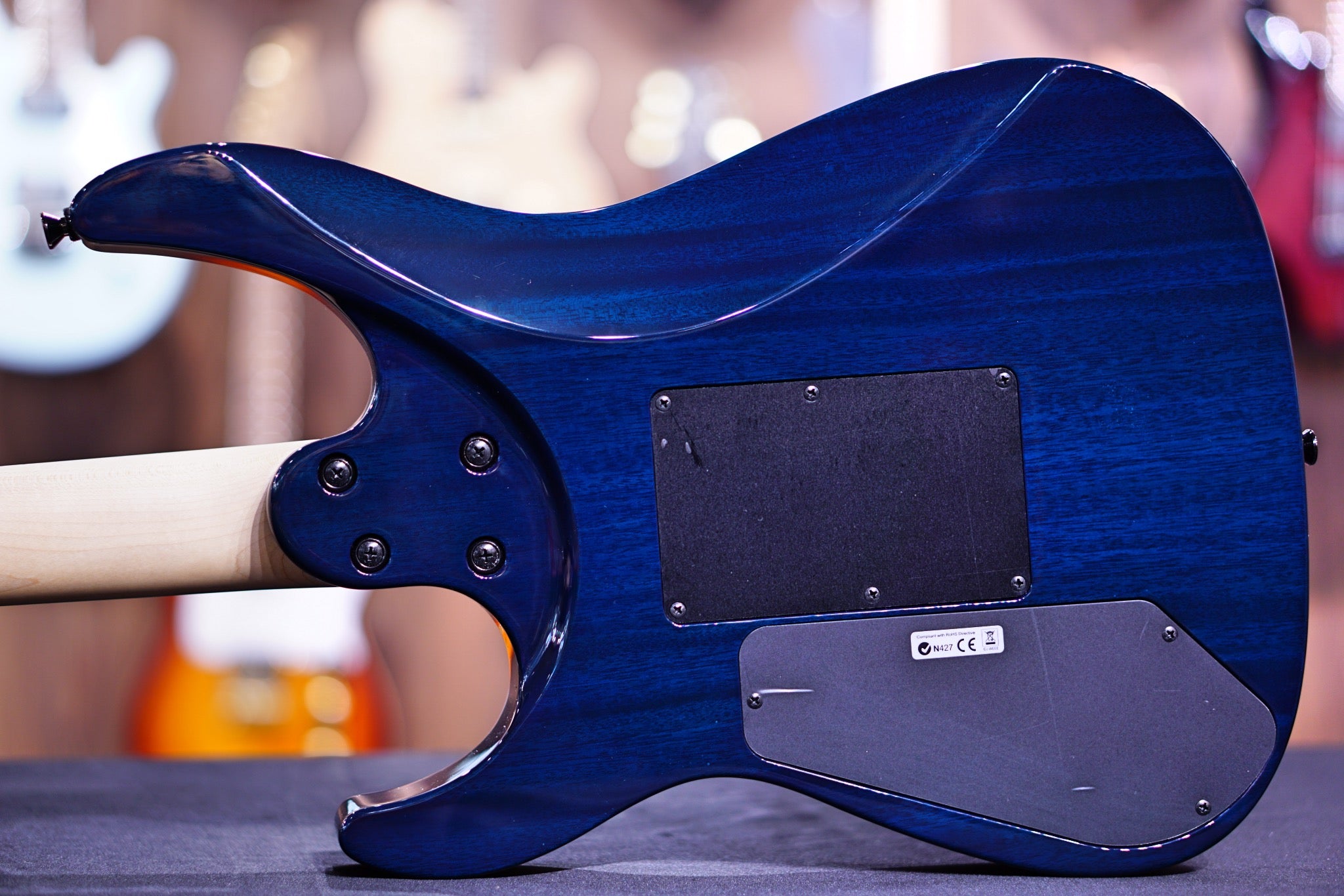 Caparison C2 dellinger trans blue HH C20190094 - HIENDGUITAR Caparison GUITAR