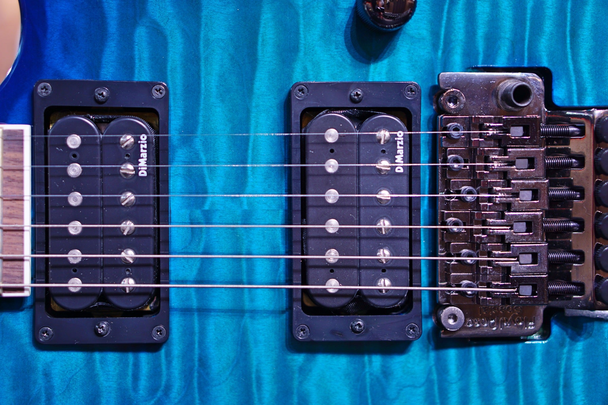 Caparison C2 dellinger trans blue HH C20190014 - HIENDGUITAR Caparison GUITAR