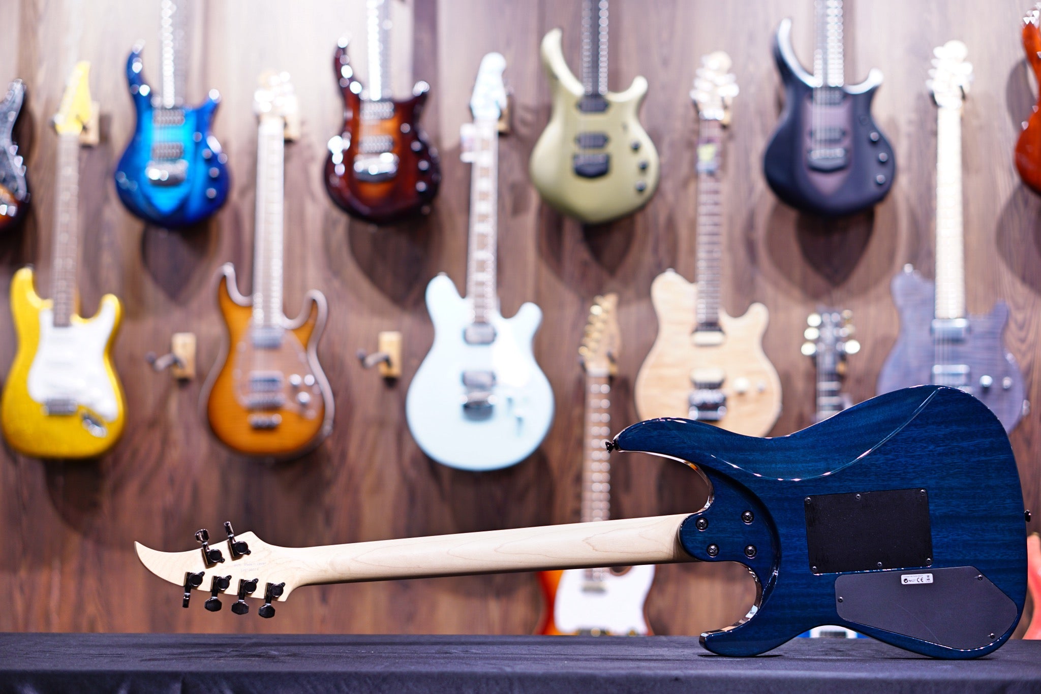 Caparison C2 dellinger trans blue HH C20190014 - HIENDGUITAR Caparison GUITAR