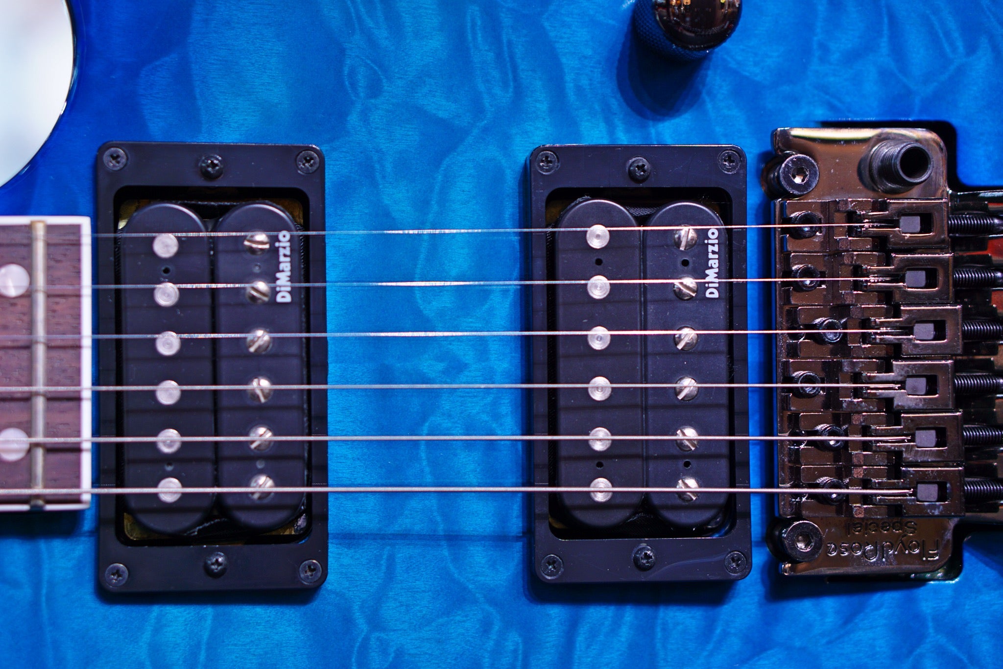 Caparison C2 dellinger trans blue HH C20190002 - HIENDGUITAR Caparison GUITAR