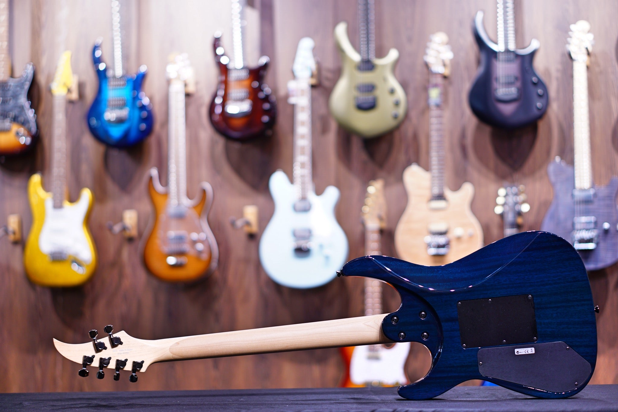 Caparison C2 dellinger trans blue HH C20190002 - HIENDGUITAR Caparison GUITAR