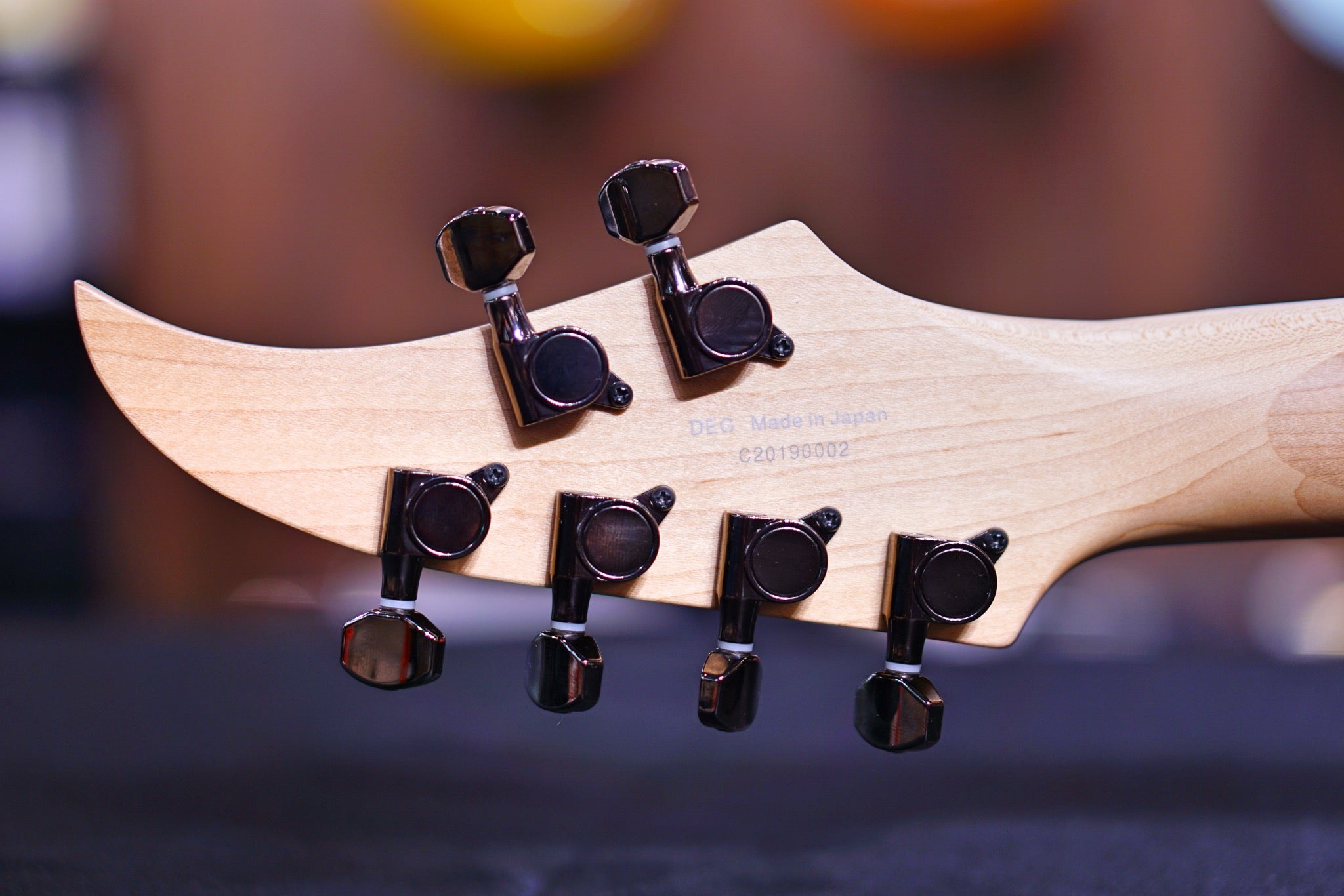 Caparison C2 dellinger trans blue HH C20190002 - HIENDGUITAR Caparison GUITAR