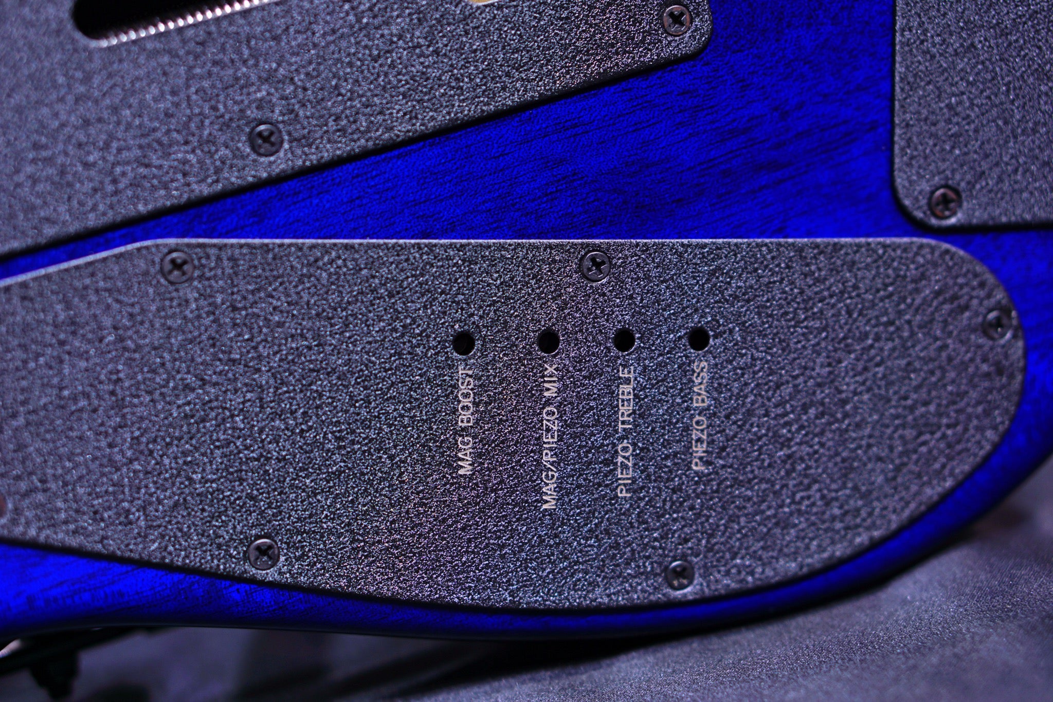 Ernie Ball Music Man JP15 7 Electric Guitar - Cerulean Paradise Quilt F94598 - HIENDGUITAR Musicman GUITAR