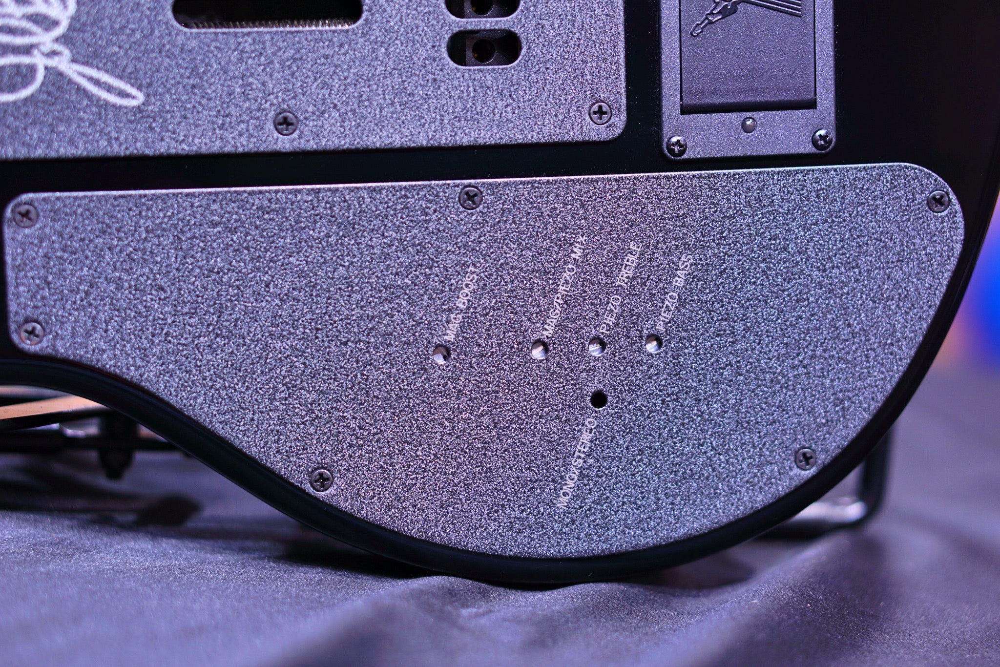 Ernie Ball Music Man John Petrucci Majesty Electric Guitar - Hydrospace with Ebony Fingerboard M014941 - HIENDGUITAR Musicman GUITAR