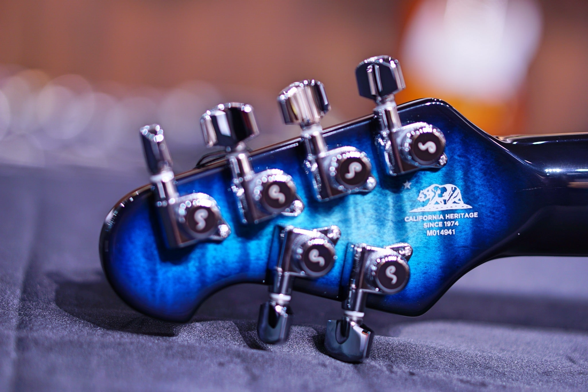 Ernie Ball Music Man John Petrucci Majesty Electric Guitar - Hydrospace with Ebony Fingerboard M014941 - HIENDGUITAR Musicman GUITAR