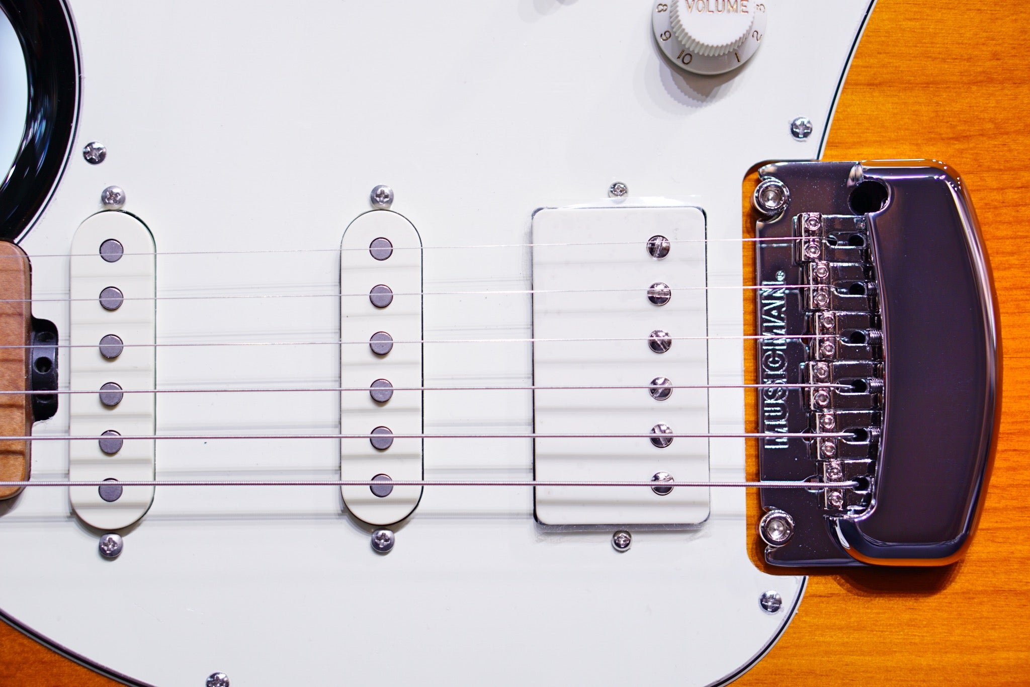 Ernie Ball Music Man Cutlass RS HSS - Vintage Tobacco H01689 - HIENDGUITAR Musicman GUITAR