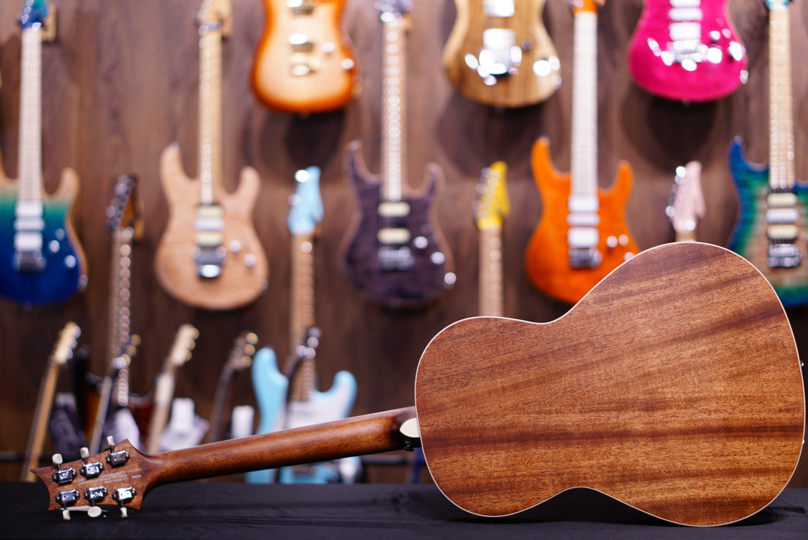 PRS Acoustic SE Parlor Vintage Mahogany - HIENDGUITAR PRS SE GUITAR