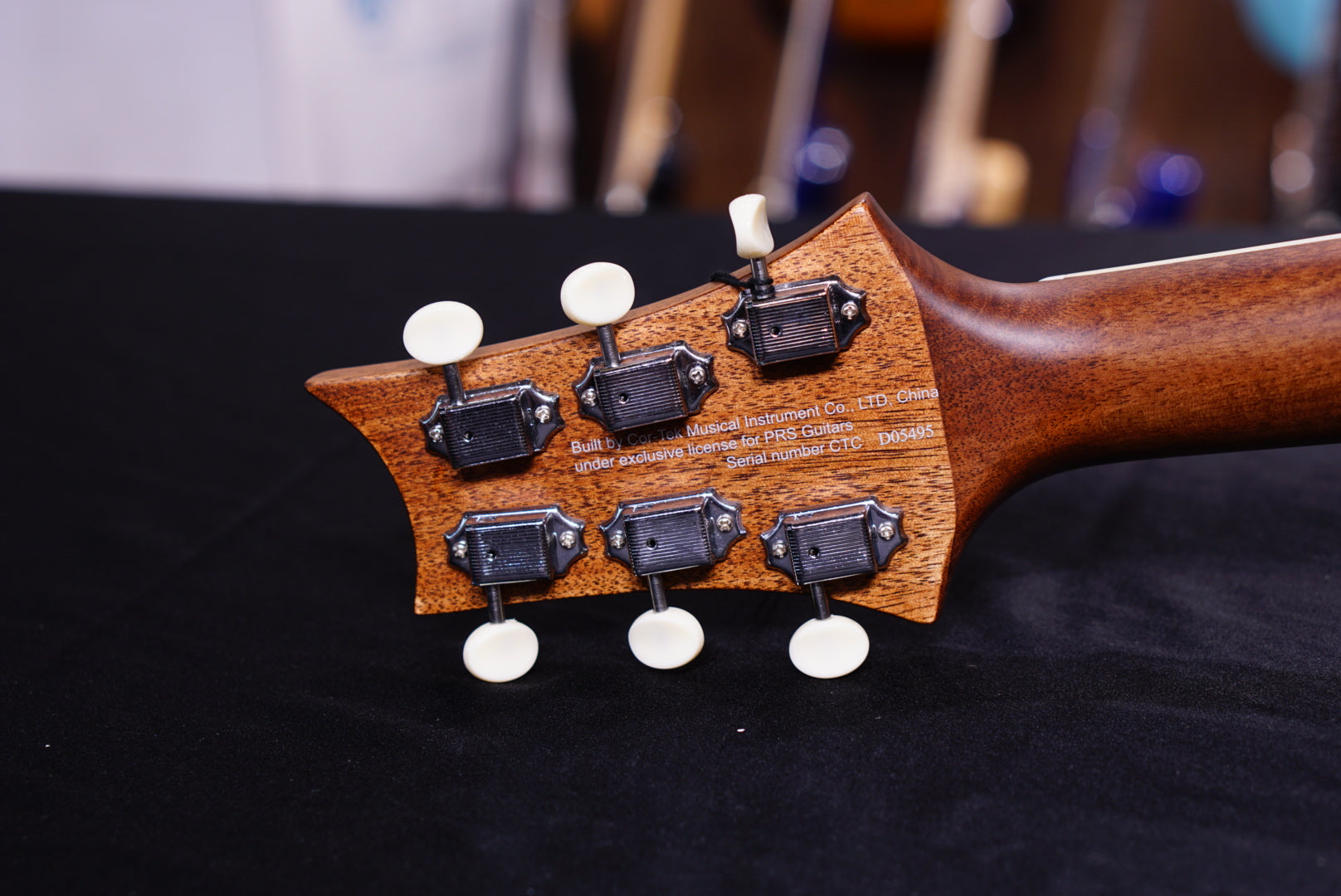 PRS Acoustic SE Parlor Black Satin Top - HIENDGUITAR PRS SE GUITAR