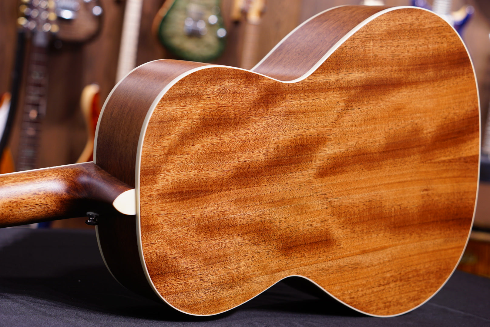 PRS Acoustic SE Parlor Black Satin Top - HIENDGUITAR PRS SE GUITAR