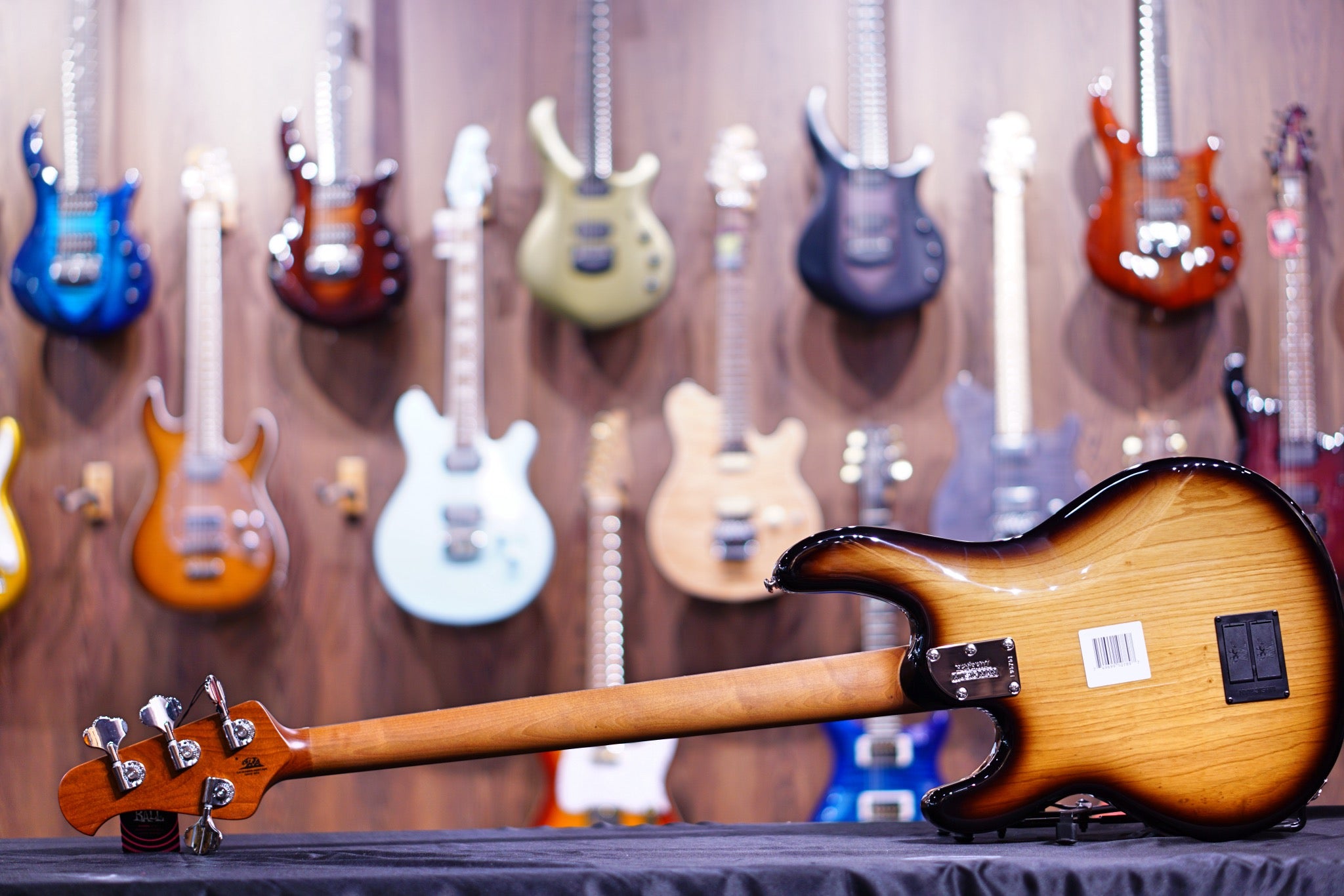 Ernie Ball Music Man StingRay Special 4 H Bass Guitar - Burnt Ends F95751 - HIENDGUITAR Musicman bass