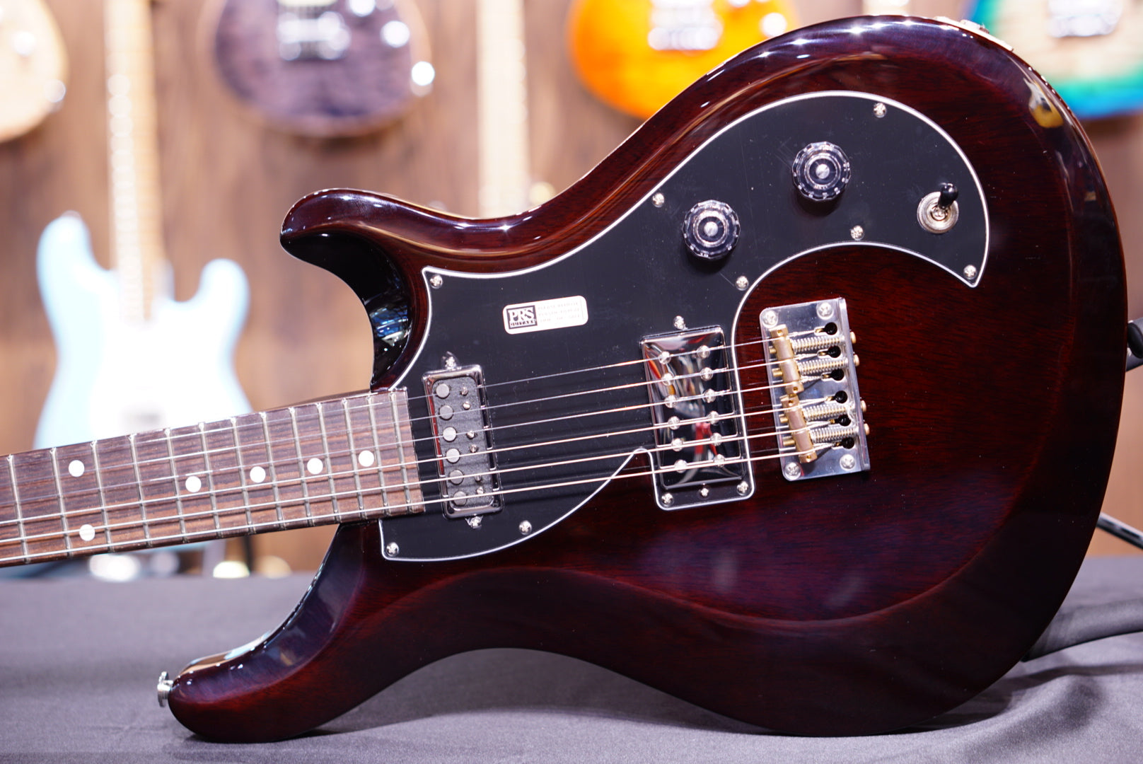 PRS S2 Vela Electric Guitar - Vintage Cherry 19 s2041438 - HIENDGUITAR PRS GUITAR